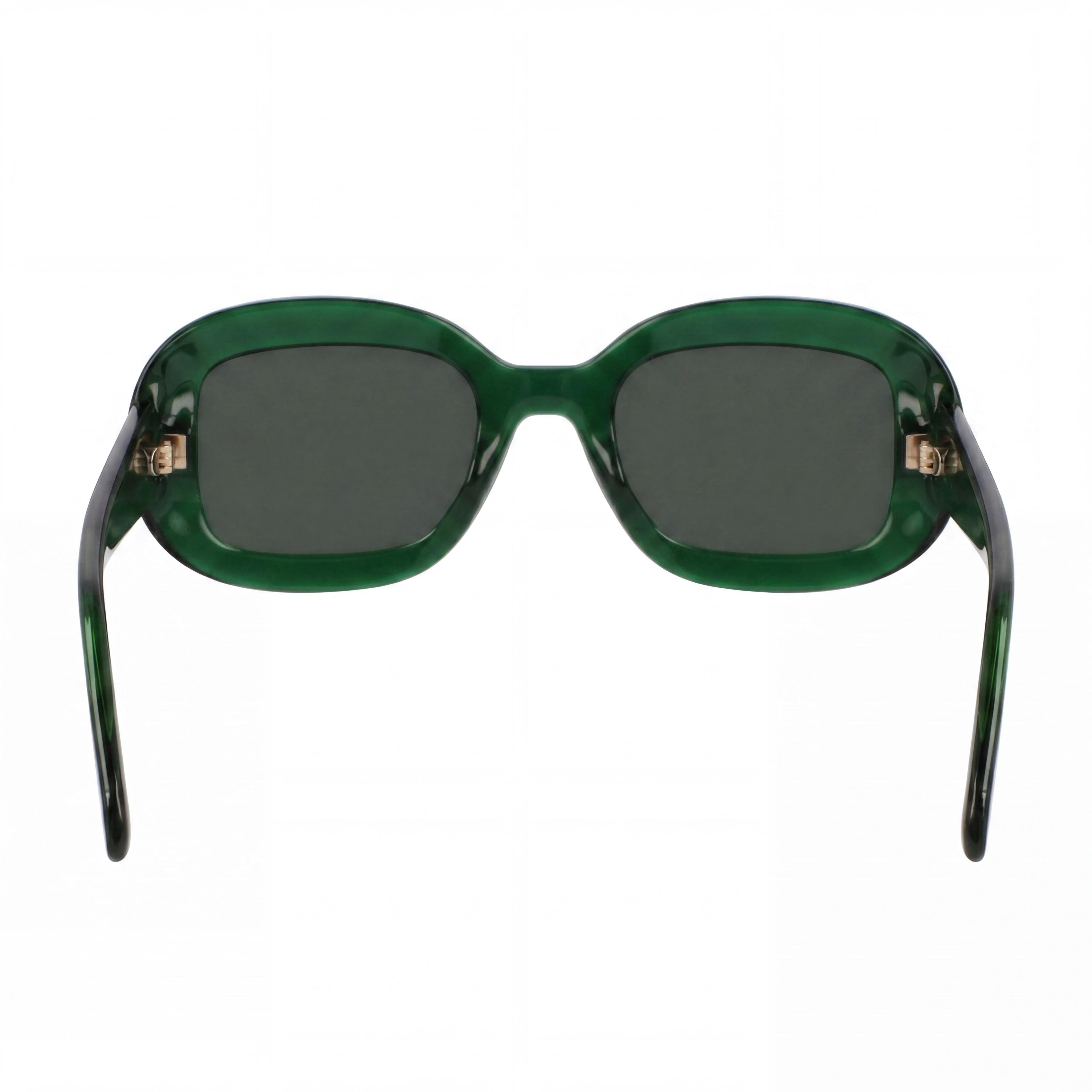Gafas de titanio unisex verdes transparentes Ferragamo Sf2038se con protección, lente de 51 mm, Photo 4