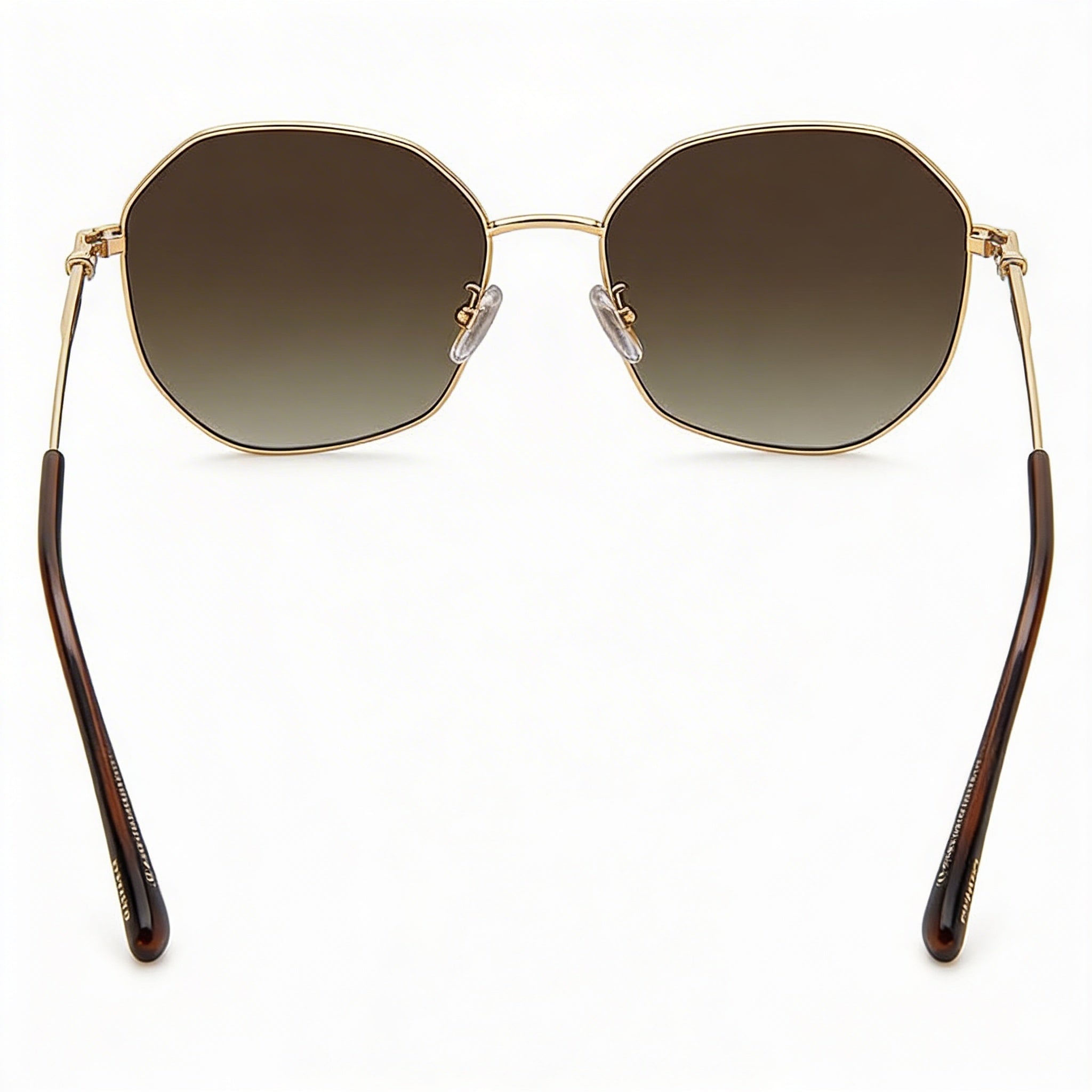 Gafas de sol Jimmy Choo casual para mujer con montura y lentes de acero inoxidable en oro rosa con protección UV de 58 mm, Photo 3