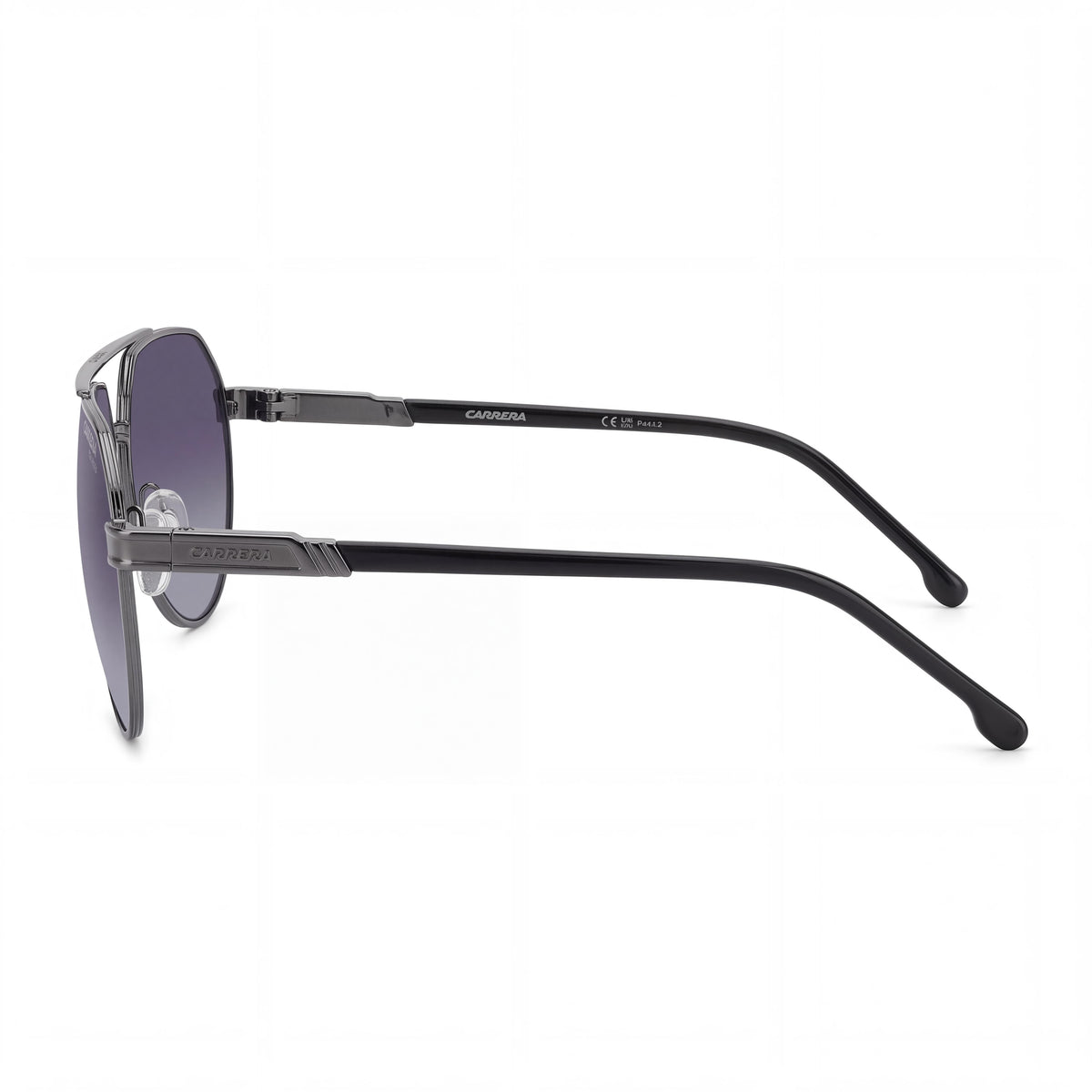 Carrera Casual Women's Dark Ruthenium Metal Grey Shaded Polarized UV Protection Sunglasses 62mm, Photo 3