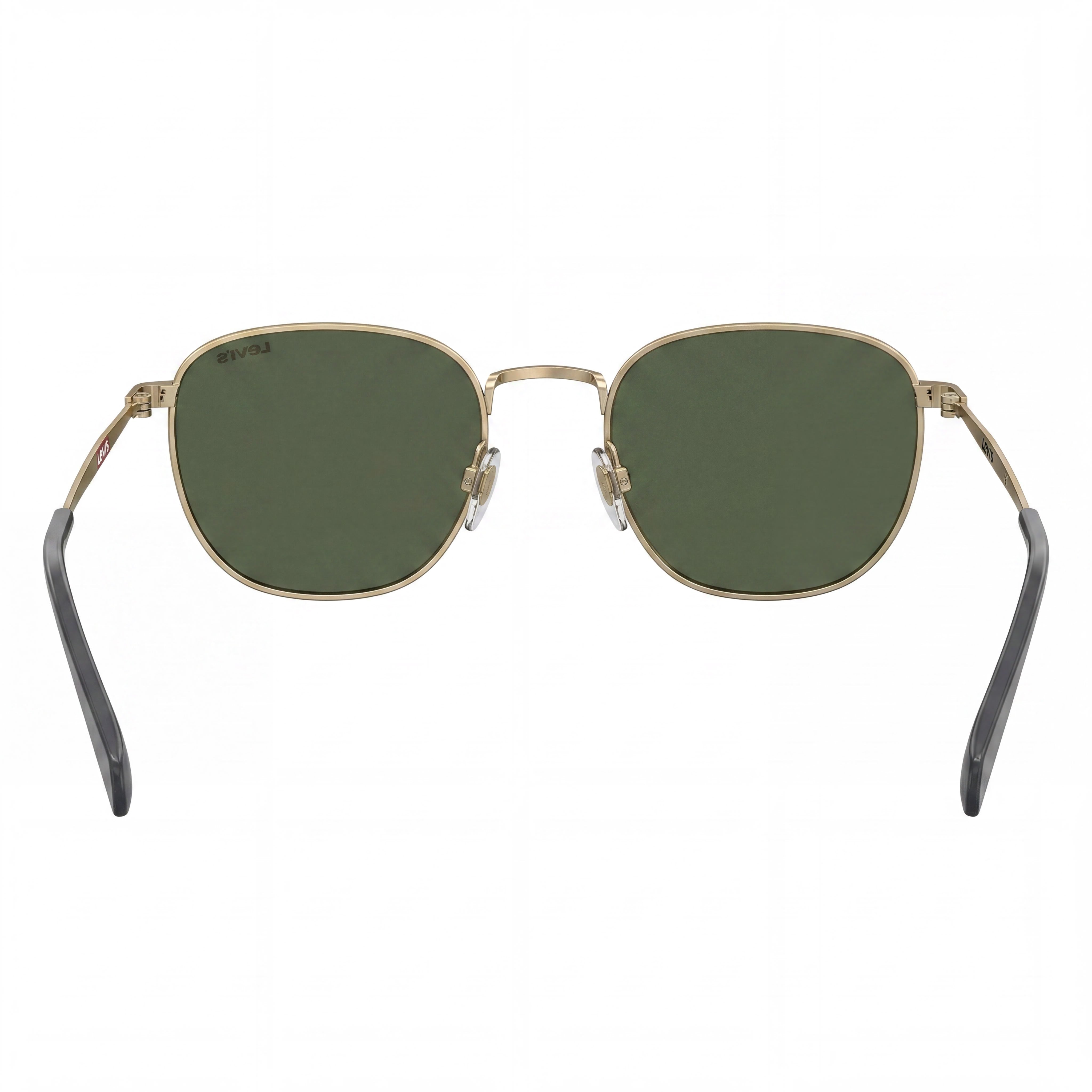 Levi's Modern Women's Sunglasses, Gold Stainless Steel Frame, Gold Lenses, UV 400 Protection, 54mm Lens Width, Photo 3