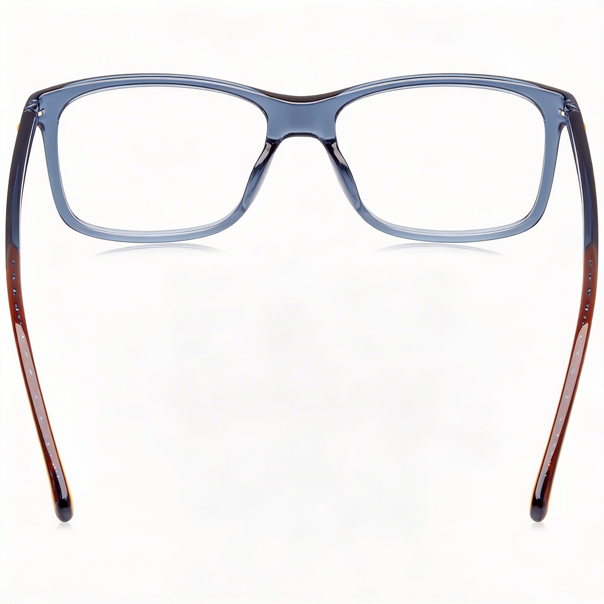 Gafas Carrera modernas para mujer con montura de propionato azul y lentes de policarbonato de 54 mm, Photo 4