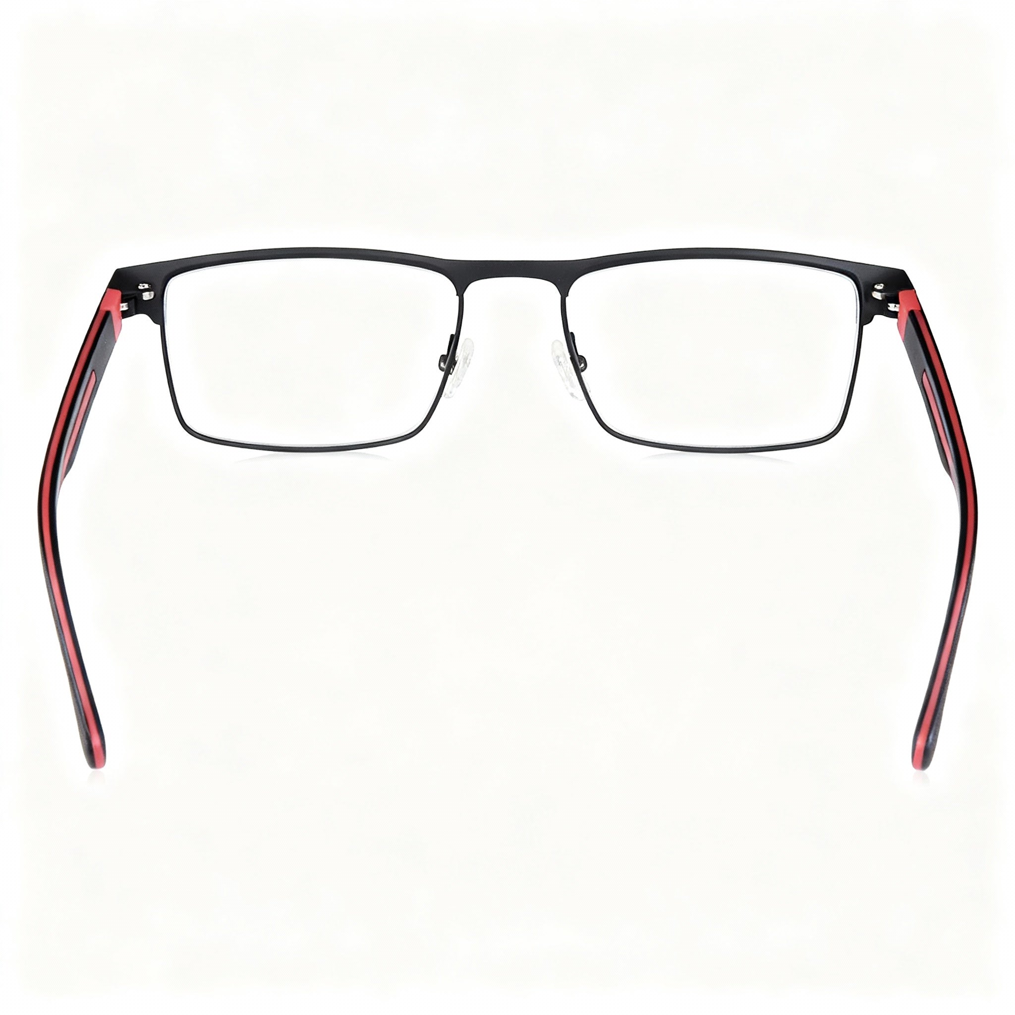 Carrera Modern Women's Eyewear, Alloy Steel Frame, Polycarbonate Lenses, Matte Black Red, 57mm, Photo 4