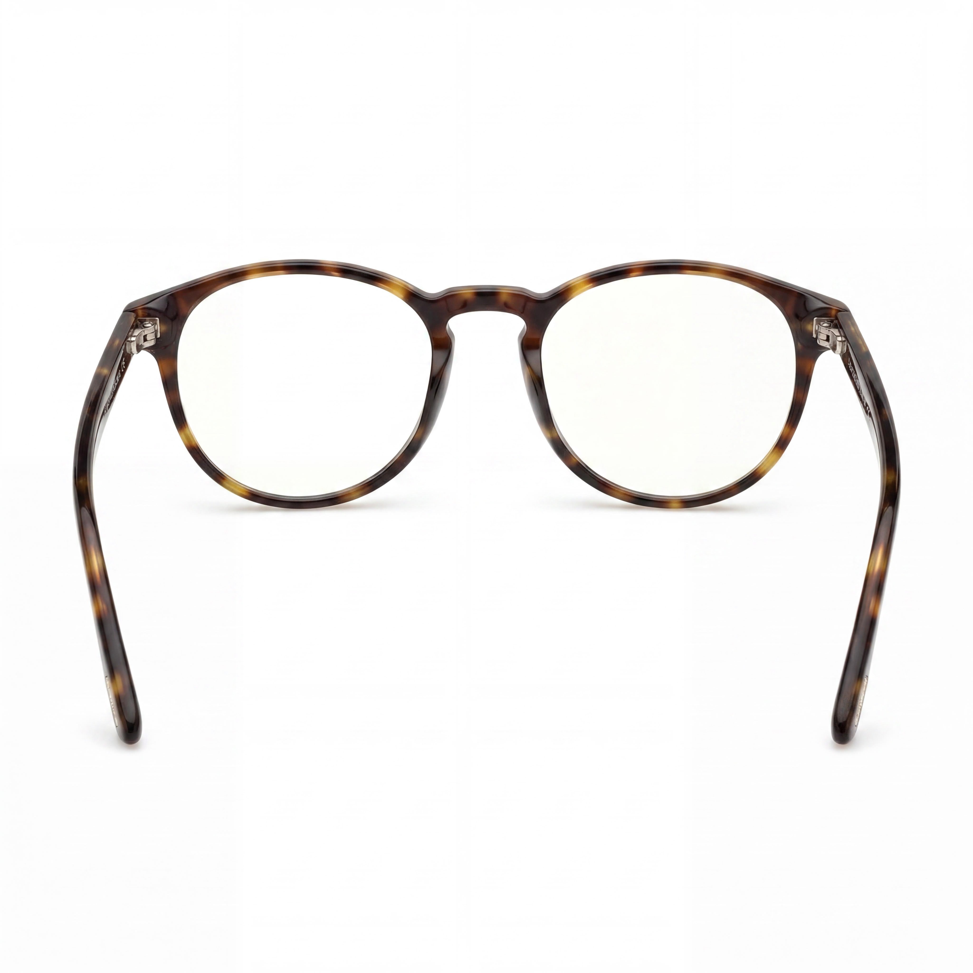 Tom Ford Modern FT5803-B Gafas con filtro de luz azul para hombre 49 mm - Gris habana brillante vintage, Photo 3