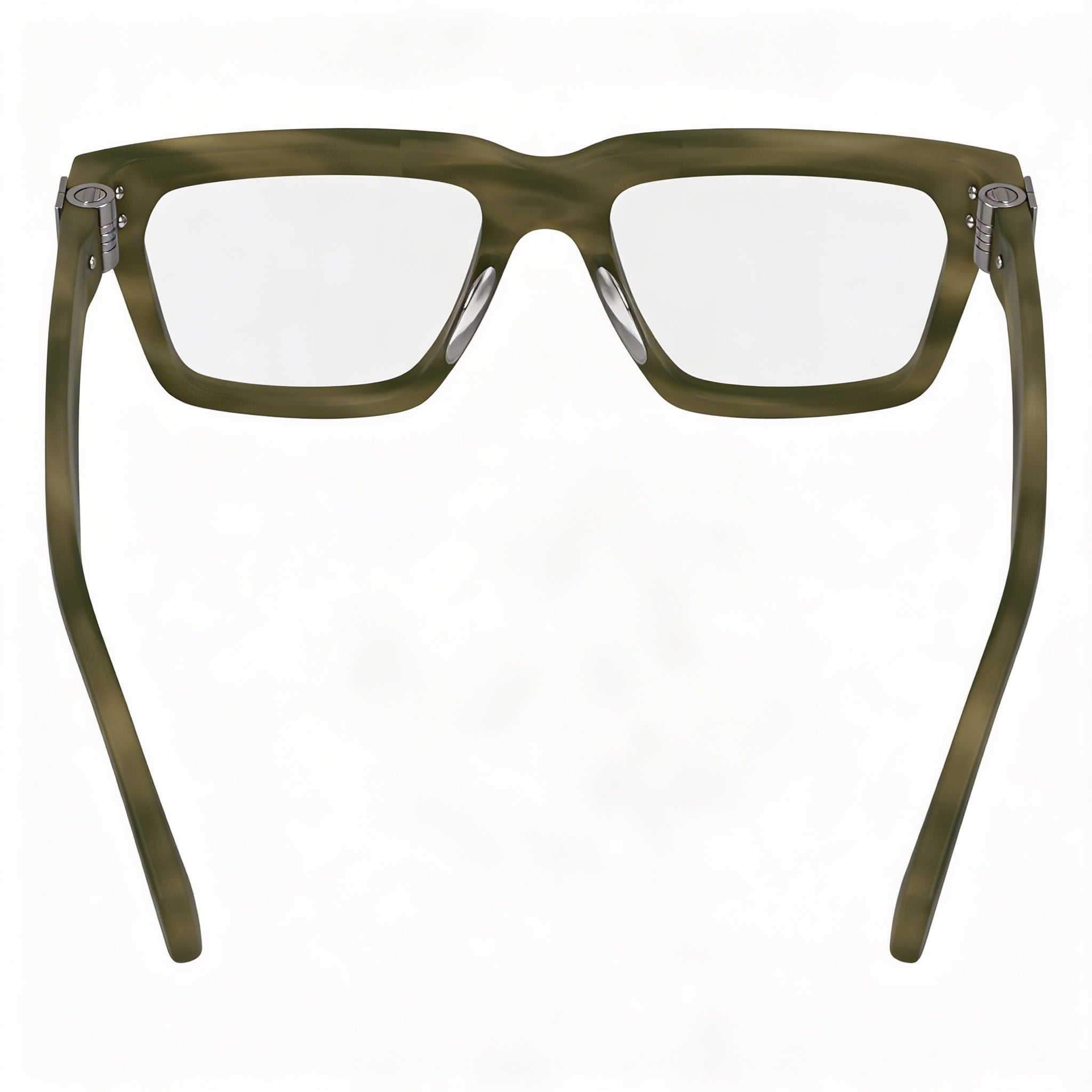 Salvatore Ferragamo SF2995 Modern Women's Acetate Frame Polycarbonate Lens Striped Khaki Eyewear 52mm, Photo 4