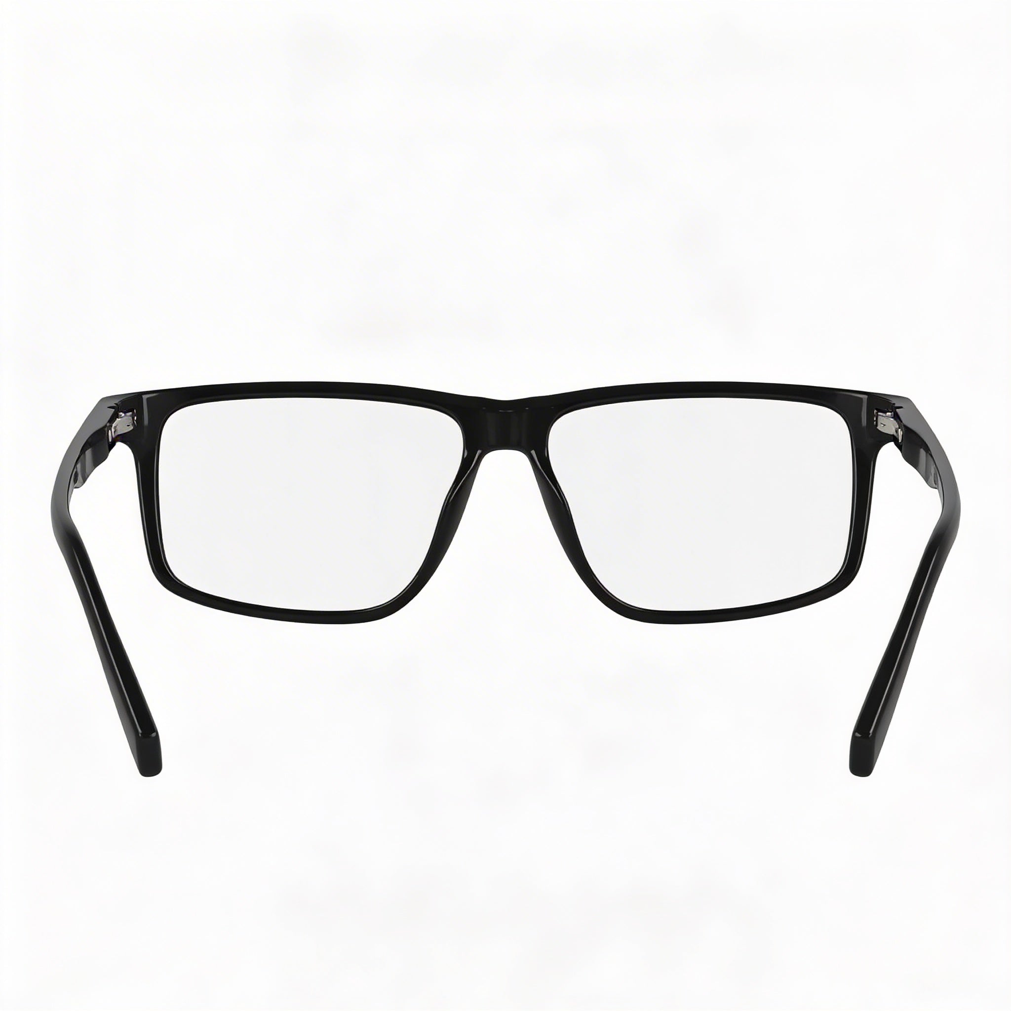 Lacoste Casual Black Frame Ophthalmic Eyeglasses for Men with Transparent Plastic Lenses 55-14-145, Photo 4