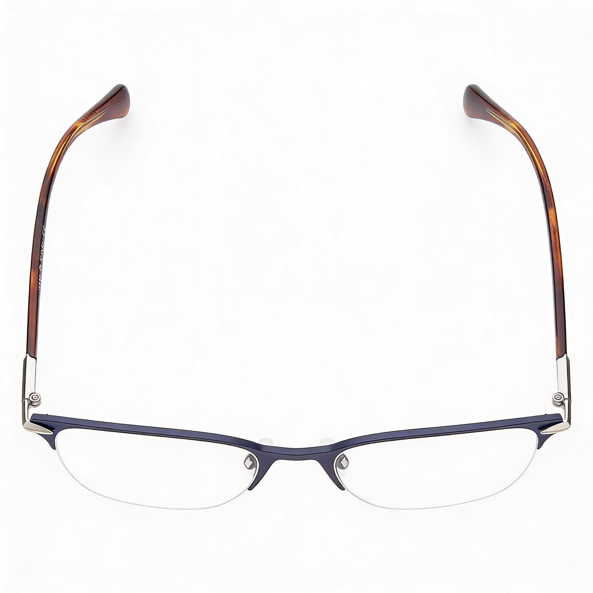 rag & bone Men's RNB7029 Stainless Steel Matte Black Eyeglasses with Polycarbonate Lenses 53mm, Photo 3