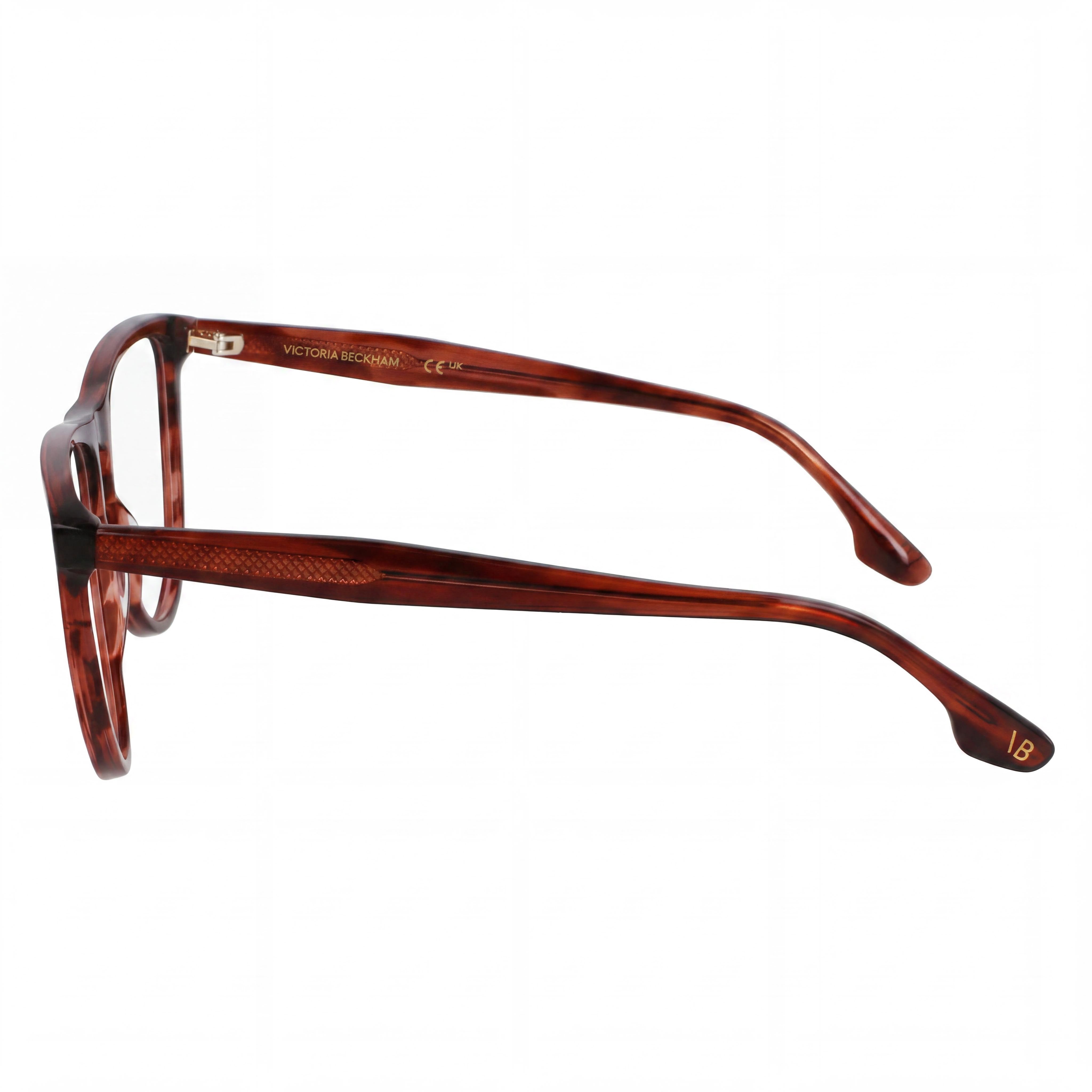 Gafas de sol Victoria Beckham Vb2672 para mujer, con montura de rayas rojas, graduadas, 56-15-140, Photo 2