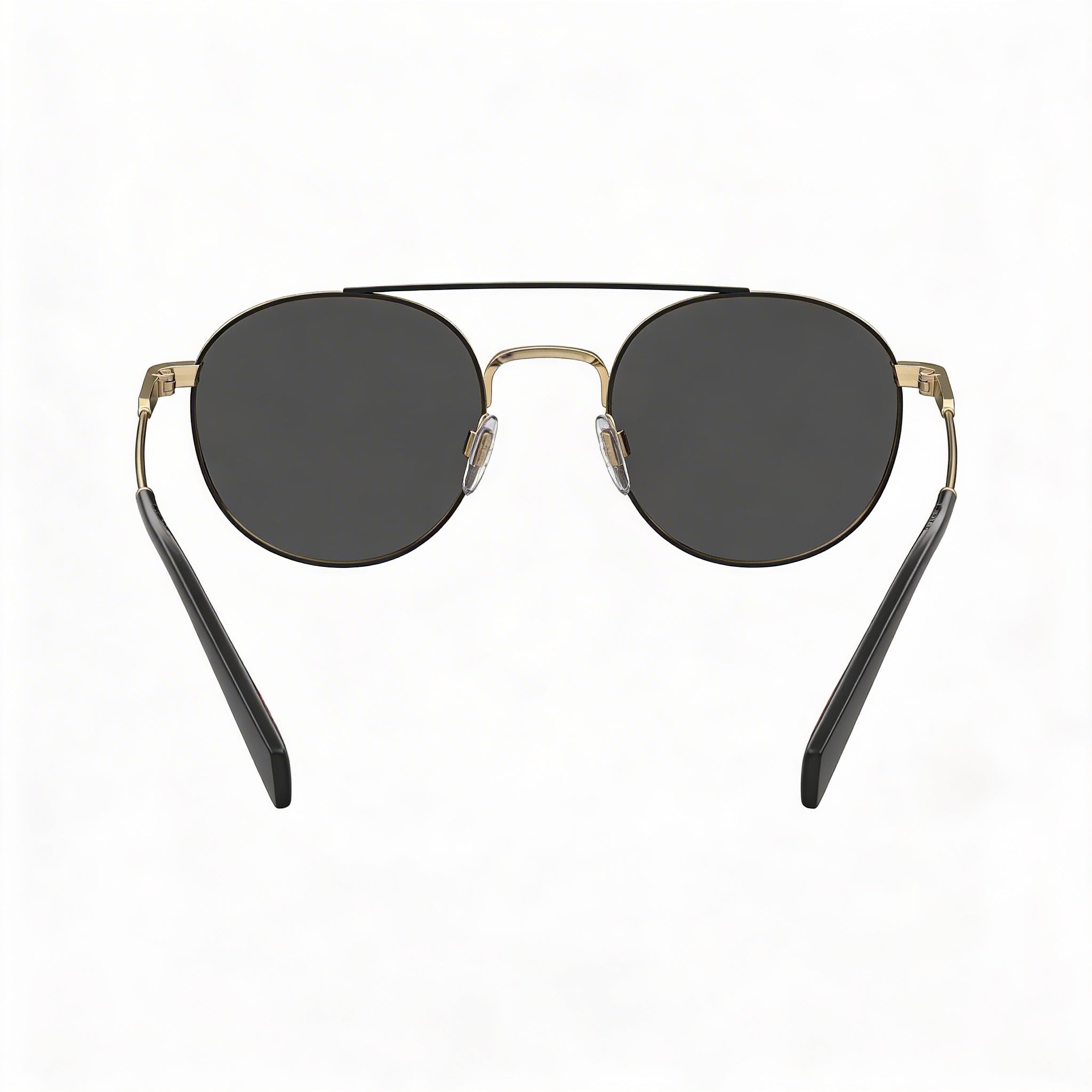 Gafas de sol unisex Levi's Lv 1013/S de acero inoxidable, redondas, doradas y sin polarizar, con protección UV, 54 mm, Photo 4