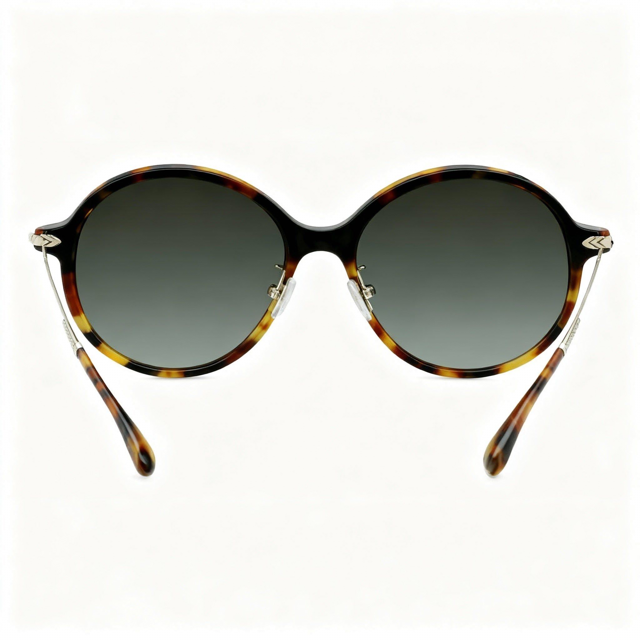 Victoria Beckham Classic Unisex Acetate Sunglasses Dark Havana Fade Frame Green Lenses UV Protection 58mm, Photo 3