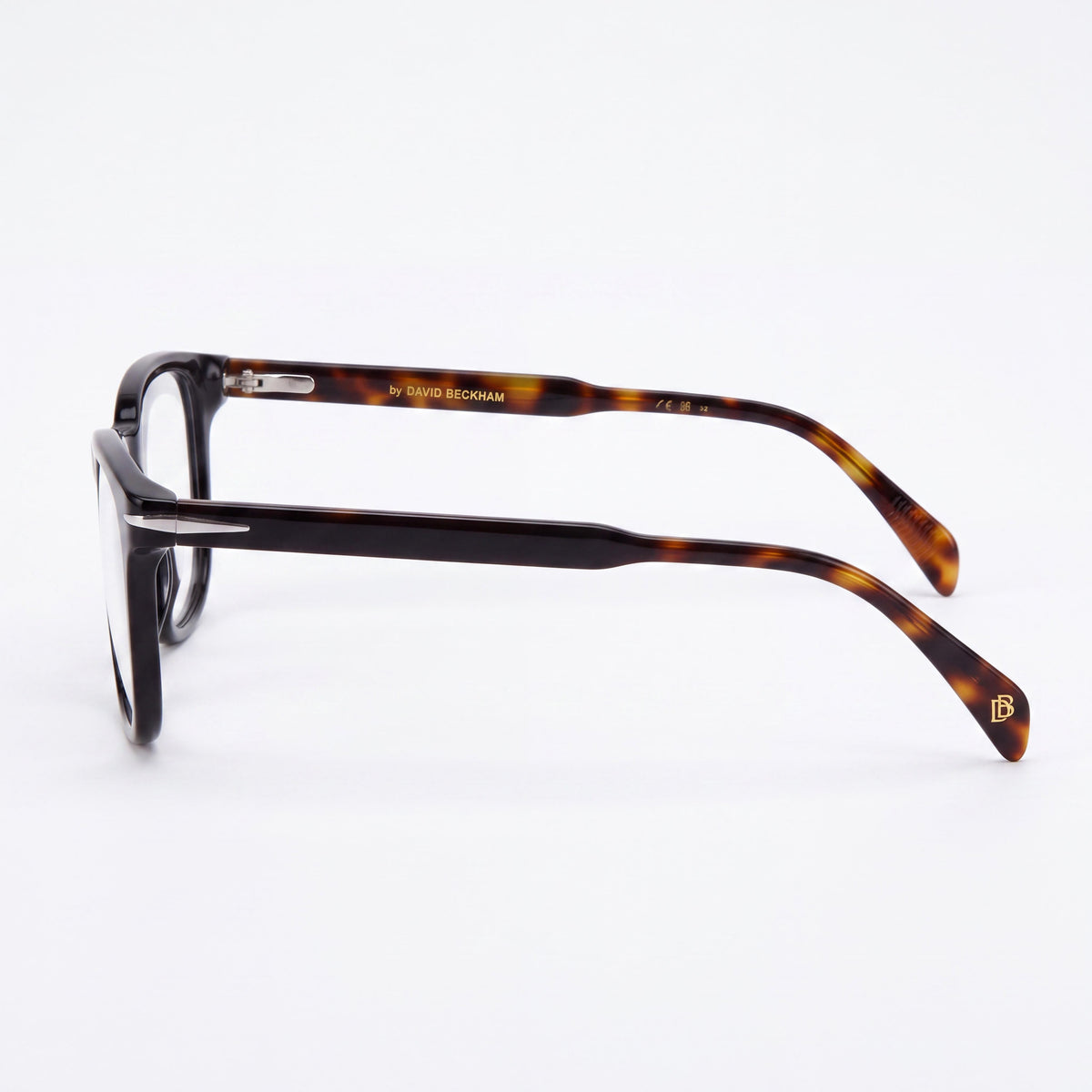 David Beckham Db 1123 Men's Black Havana Plastic Non-polarised Sunglasses 50mm, Photo 2