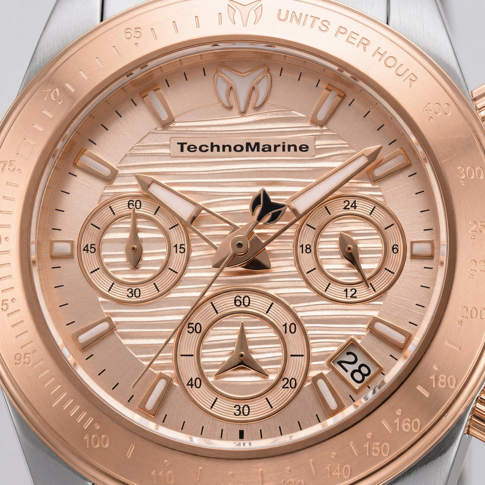 TechnoMarine Manta TM-219016 Women's Silver Stainless Steel Quartz Watch 38mm
