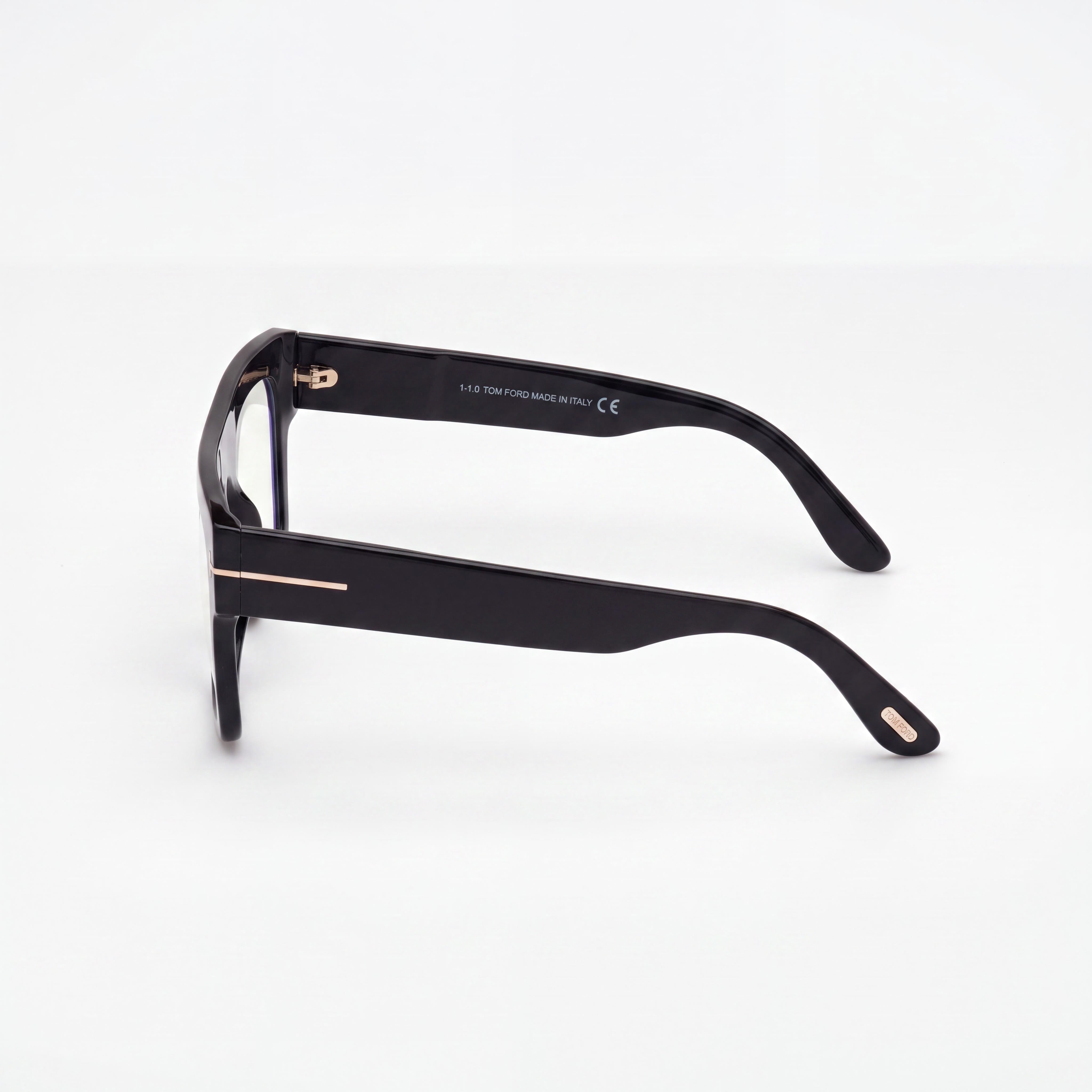 Tom Ford Renee FT0847 Women's Blue-Light Block Plastic Black Eyeglasses 52, Photo 2