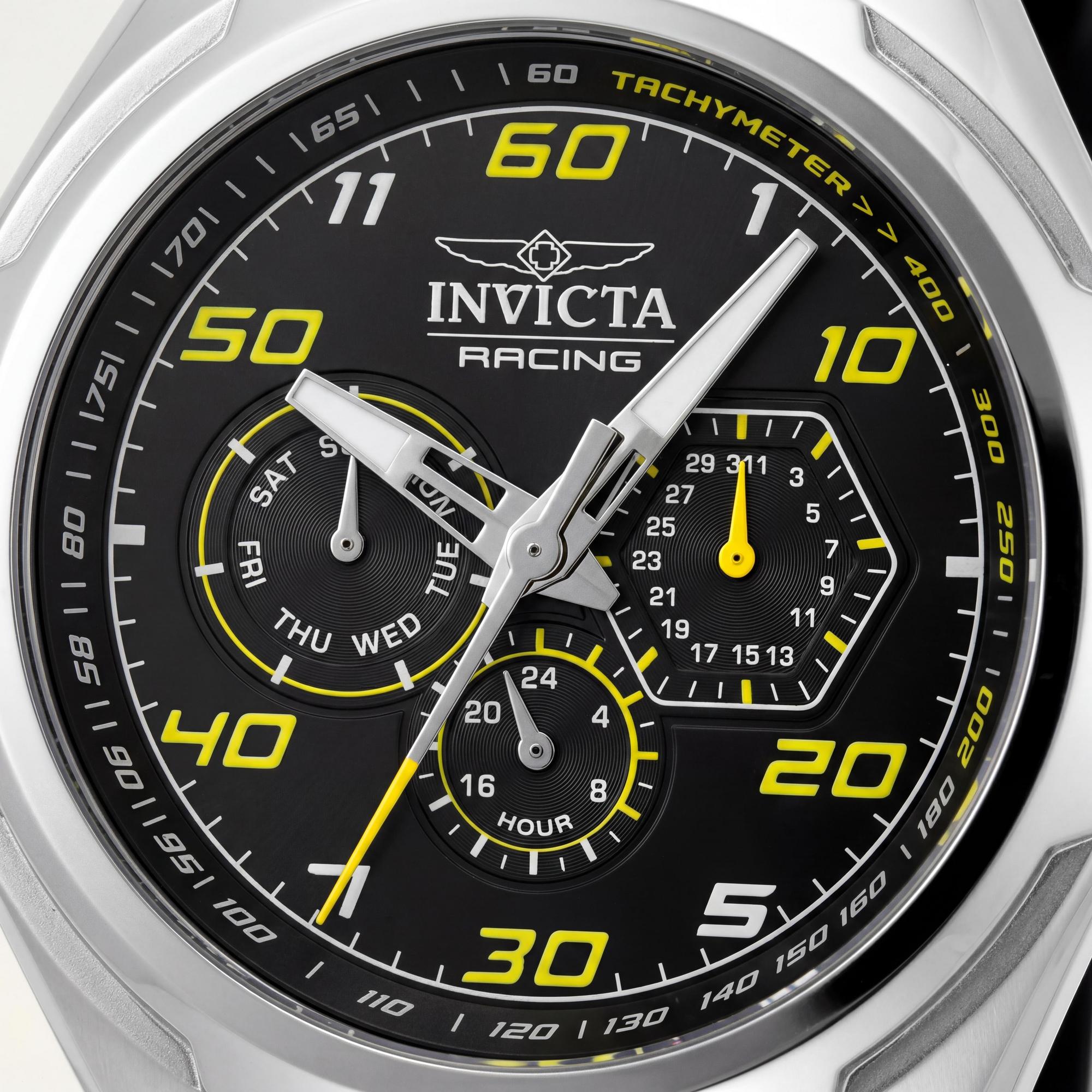 Invicta Invicta Racing 47724 Men's Silver Quartz Chronograph Watch 46mm, Photo 2