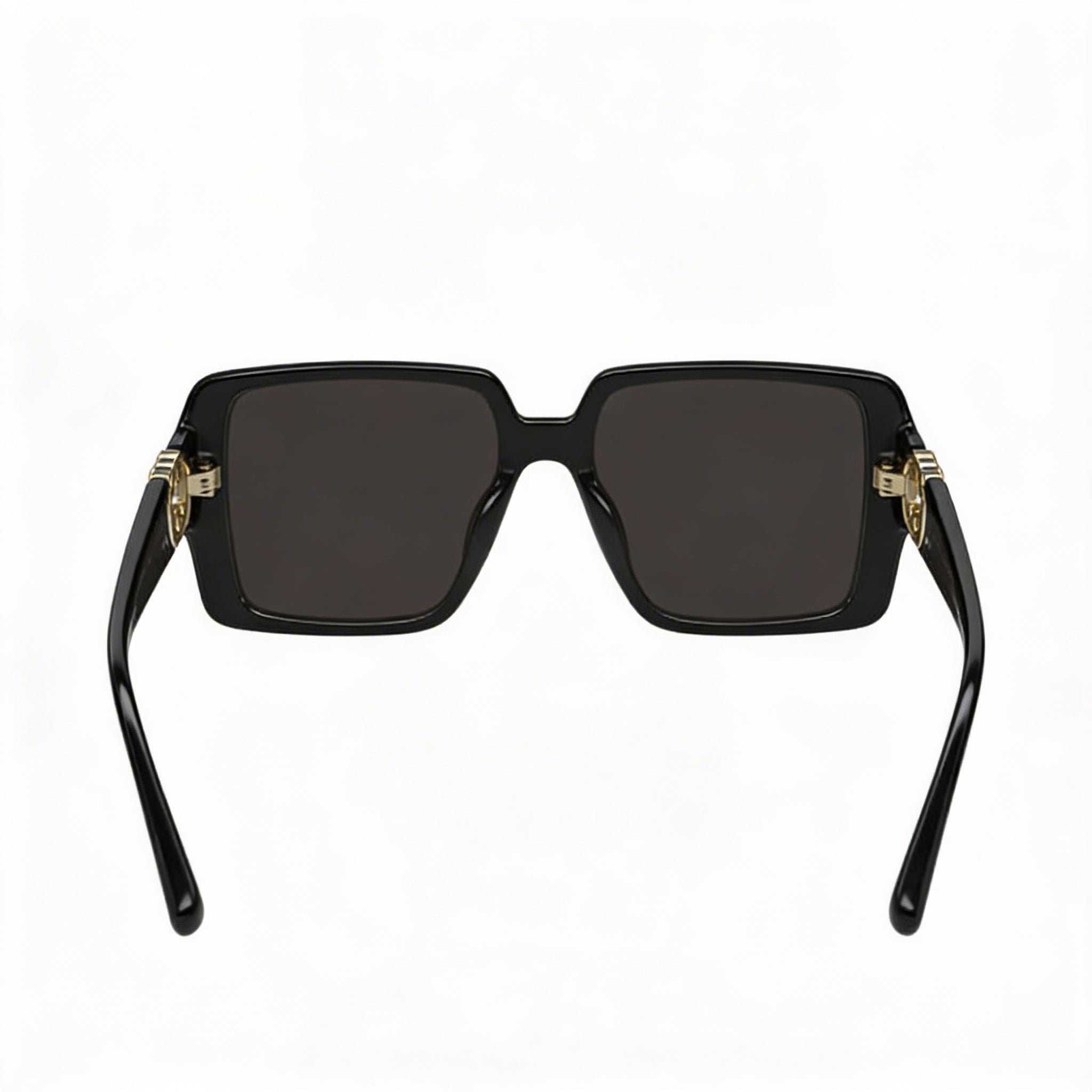 Gafas de sol Gucci Classic para mujer con montura de plástico gris y negro, lentes de 54 mm, puente de 18 mm y patillas de 135 mm., Photo 4