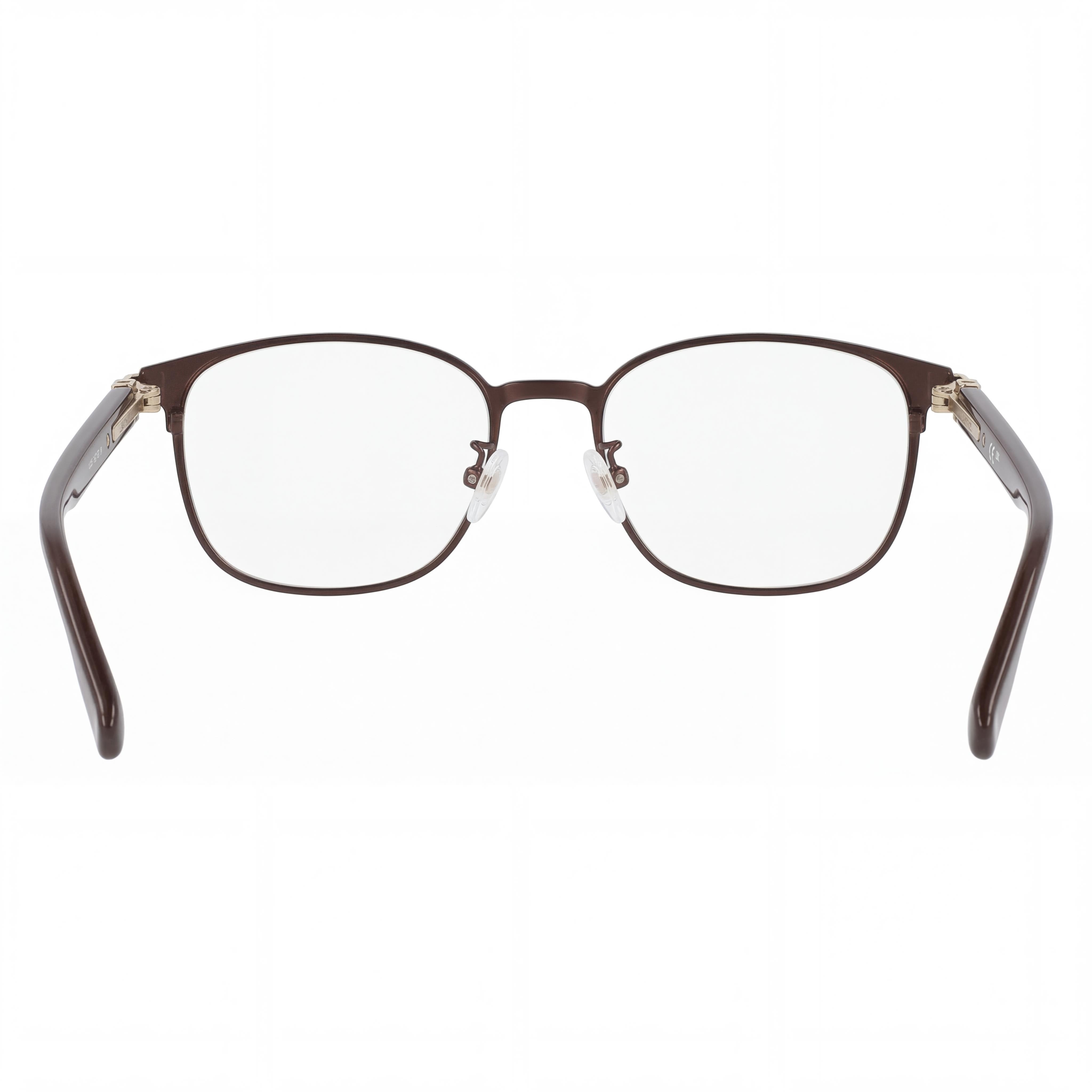 Lacoste L2530lb Unisex Satin Brown Polycarbonate Eyeglasses with 52mm Lens Width, 18mm Bridge, 145mm Temples, Photo 3