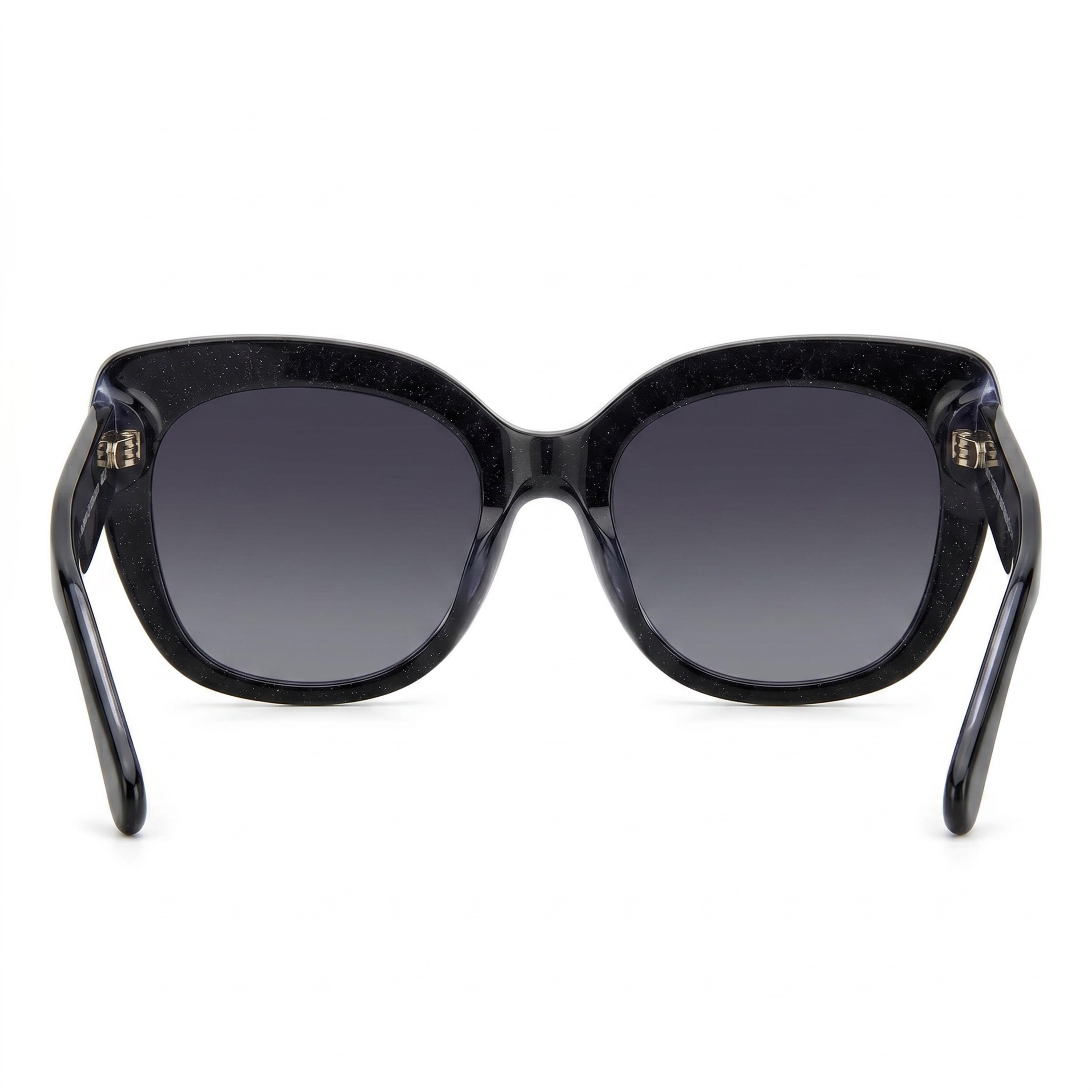 kate spade new york Winslet/G/S Gafas de sol unisex de plástico negro con sombra gris oscuro, no polarizadas, con protección UV, 55-19-140 mm, Photo 4