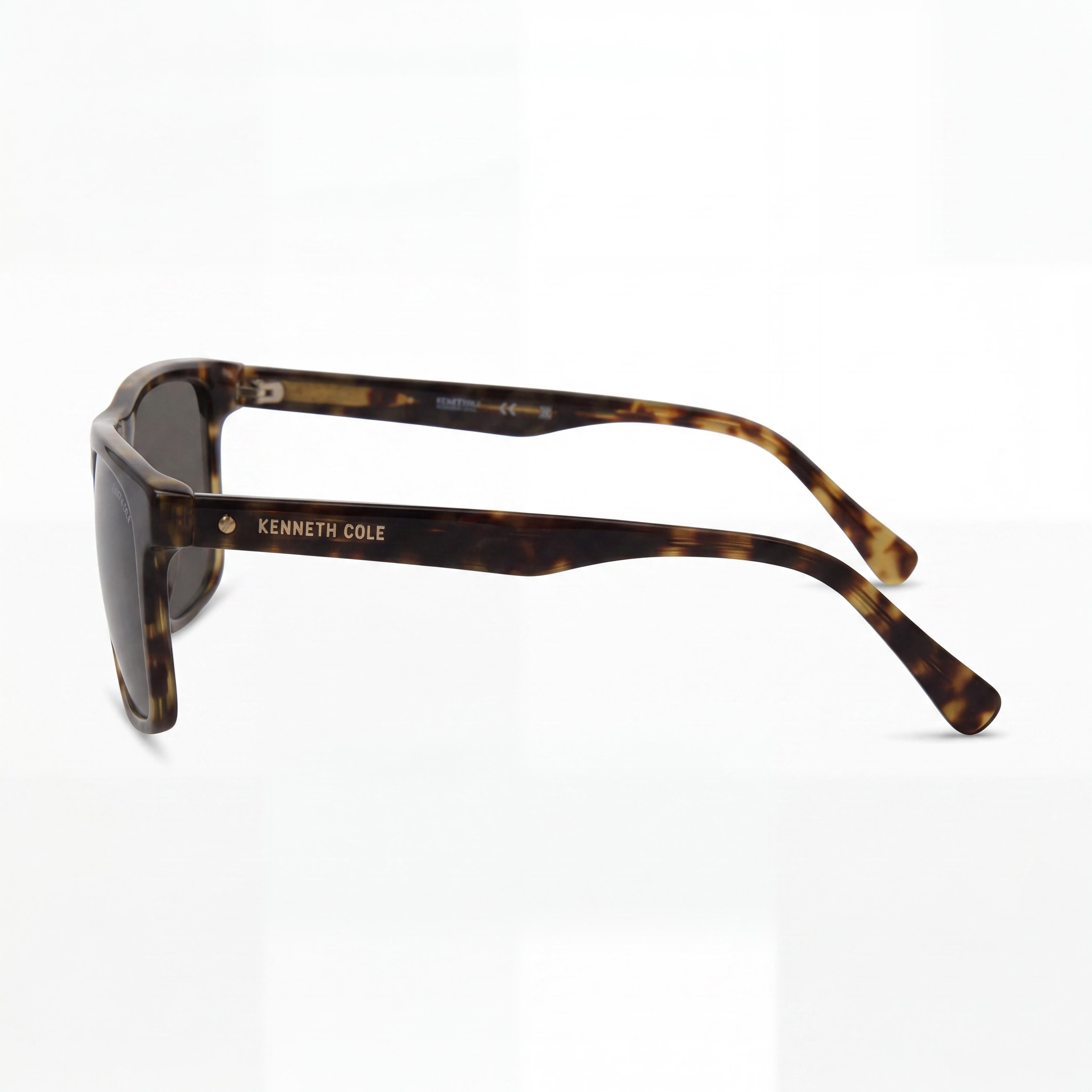 Kenneth Cole New York Kc5605n Women's Plastic Non-Polarized Sunglasses, Black Green/Green, 56mm Lens, Photo 3
