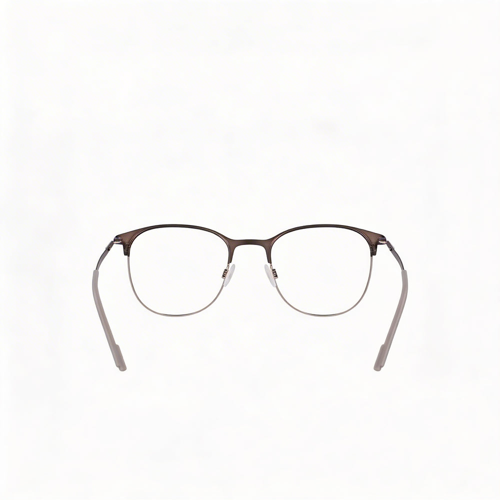 Flexon E1142 Men's Optical Eyeglasses, Matte Gunmetal Metal Frame, Lens 51mm Bridge 20mm Temple 145mm