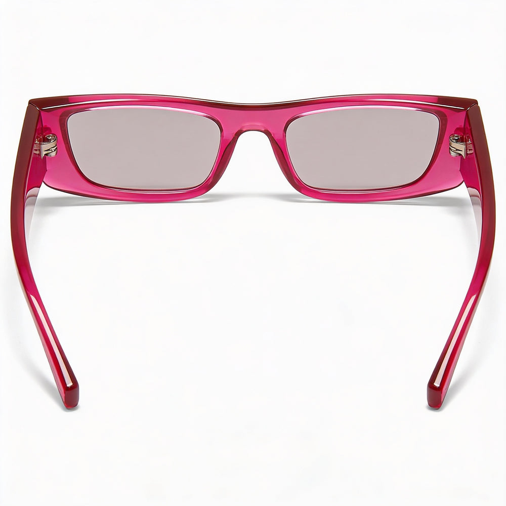 Yves Saint Laurent Sl 553-003 Unisex Pink Violet Injection Frame Cat-Eye UV Sunglasses 52mm