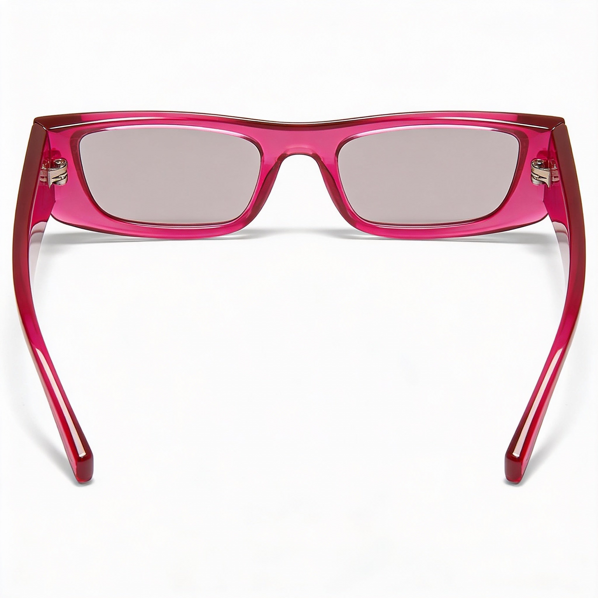 Yves Saint Laurent Sl 553-003 Unisex Pink Violet Injection Frame Cat-Eye UV Sunglasses 52mm, Photo 4