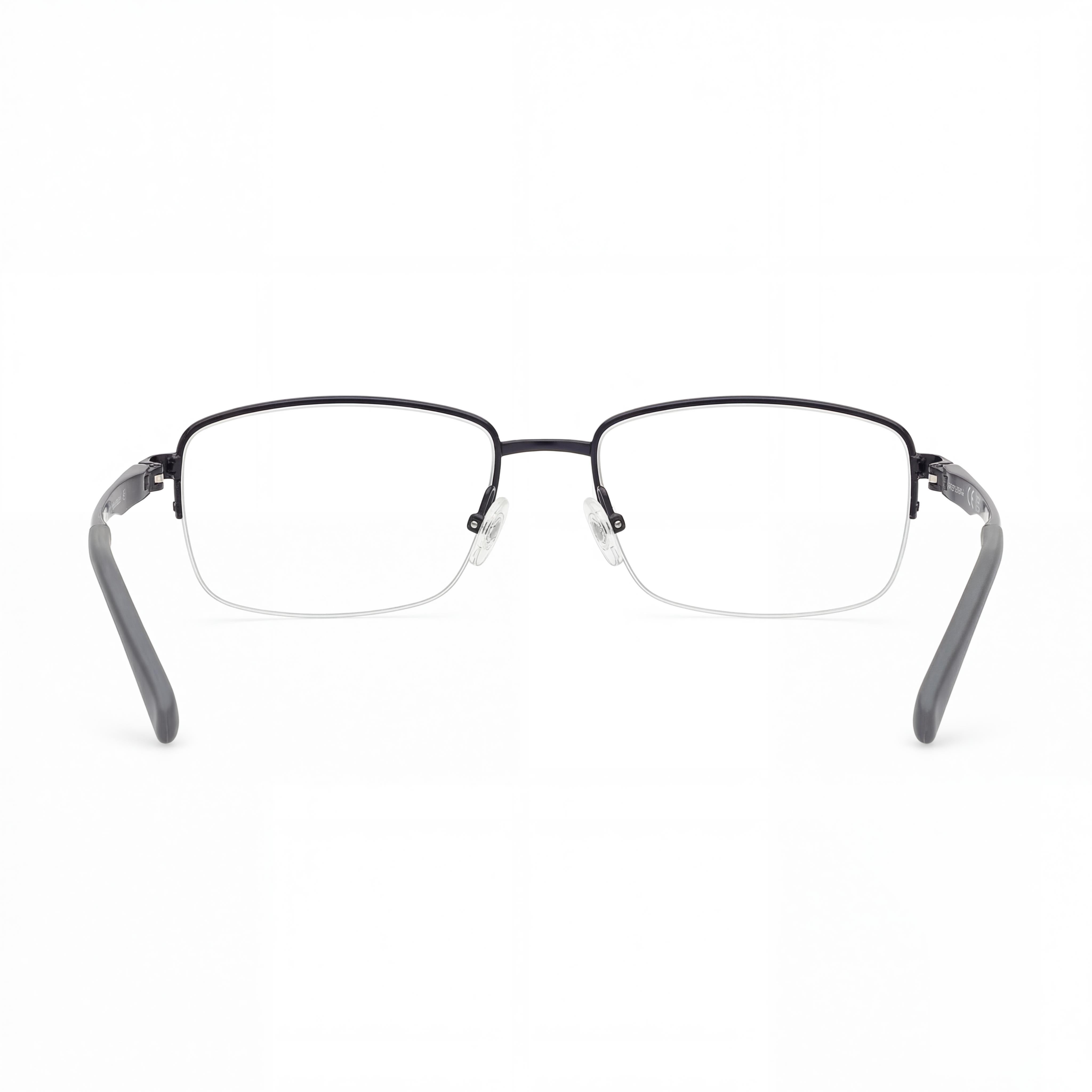 Harley-Davidson Rugged Modern Men's Metal Matte Blue Eyeglasses with Polycarbonate Lenses 55-18-145, Photo 2
