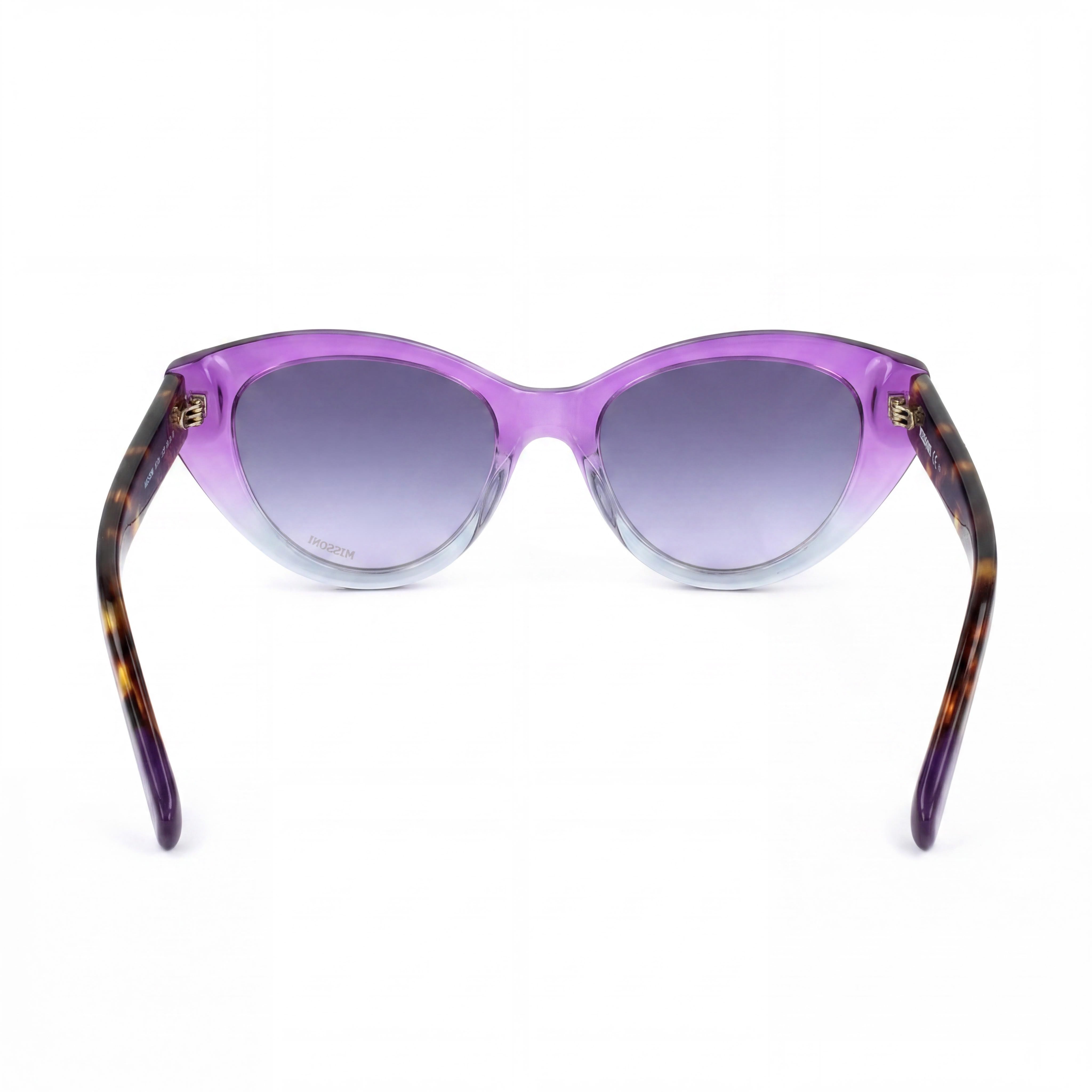 M Missoni Classic Unisex Acetate Violet Havana Non-Polarized Eyewear 53mm, Photo 3