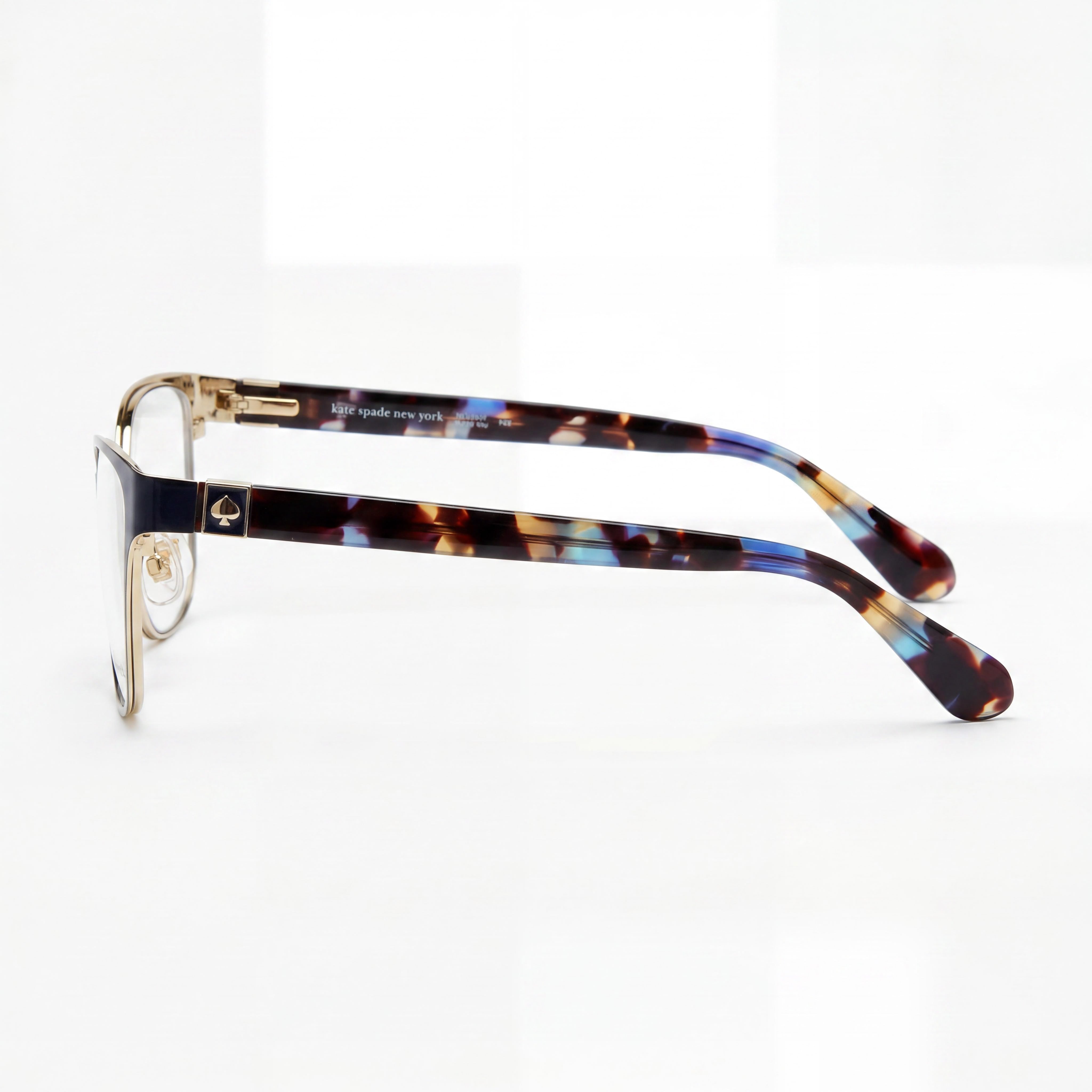 kate spade new york Gafas de sol polarizadas modernas de acero inoxidable para mujer 52-16-140 oro rosa rojo, Photo 2