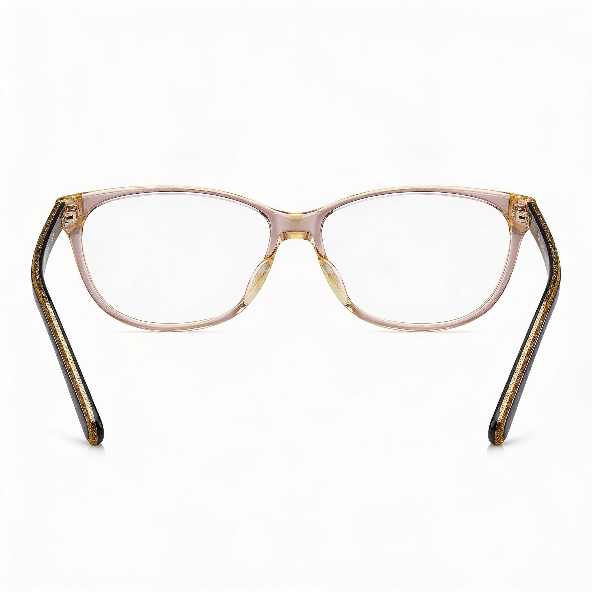 Marc Jacobs Marc 462 Women's Full-Rim Cat-Eye Brown Titanium Clear Lens Eyeglasses 51mm, Photo 4