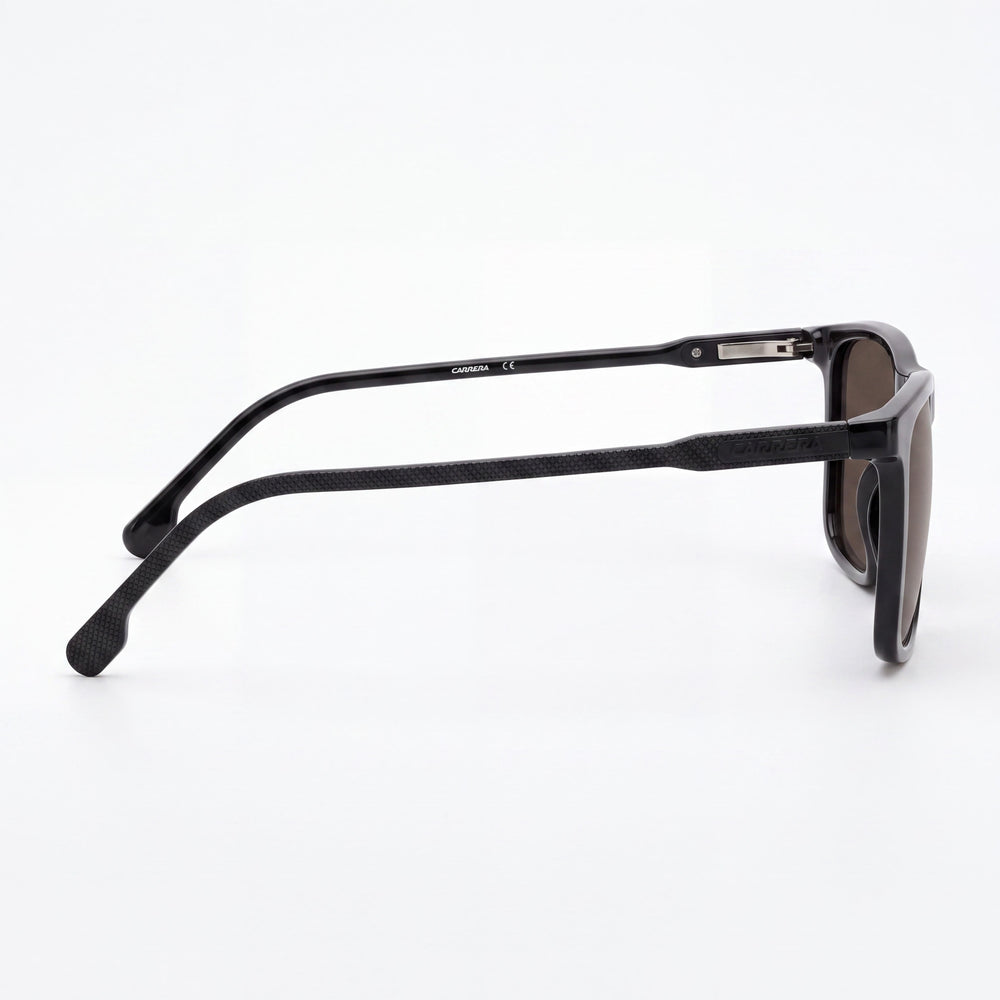 Carrera 231/S Unisex Rectangular Black Polyamide Frame Polycarbonate UV Protected Sunglasses 55mm