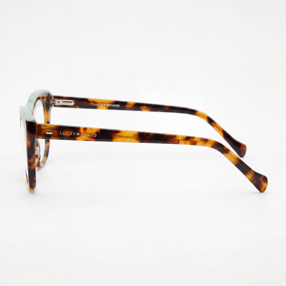 Gafas Lucky Brand para hombre Vlbd239 con montura de plástico habana y lentes de policarbonato polarizadas, 52 mm de ancho de lente