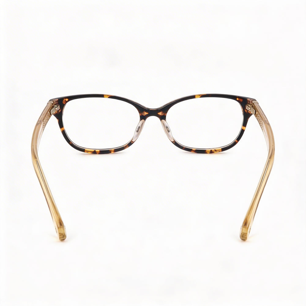 Kate Spade New York Modern Women's Dark Havana Acetate Rectangle Frame with Havana Lenses Eyeglasses 50mm