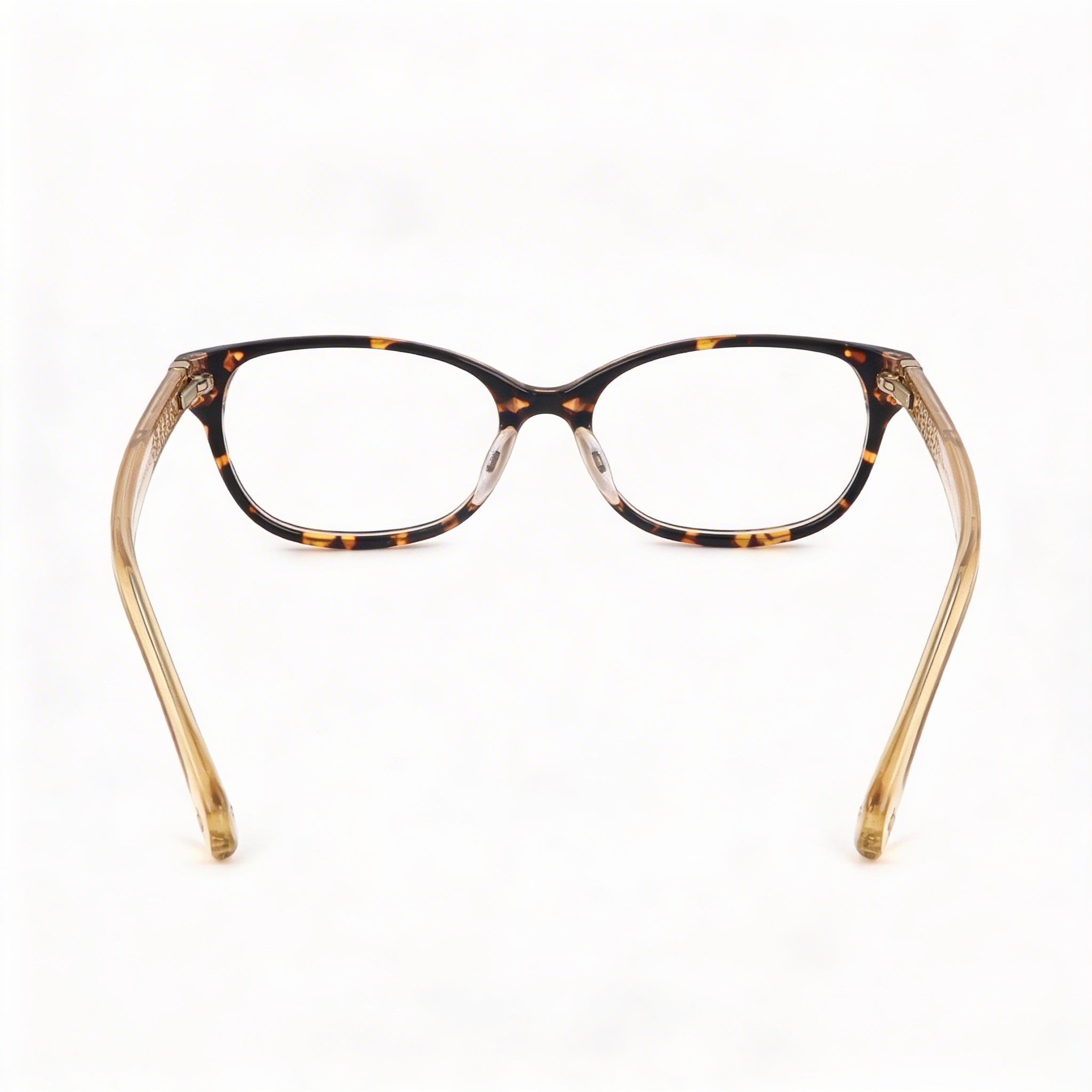 Gafas Kate Spade New York Modern para mujer, montura rectangular de acetato color Habana oscuro con lentes color Habana, 50 mm, Photo 2