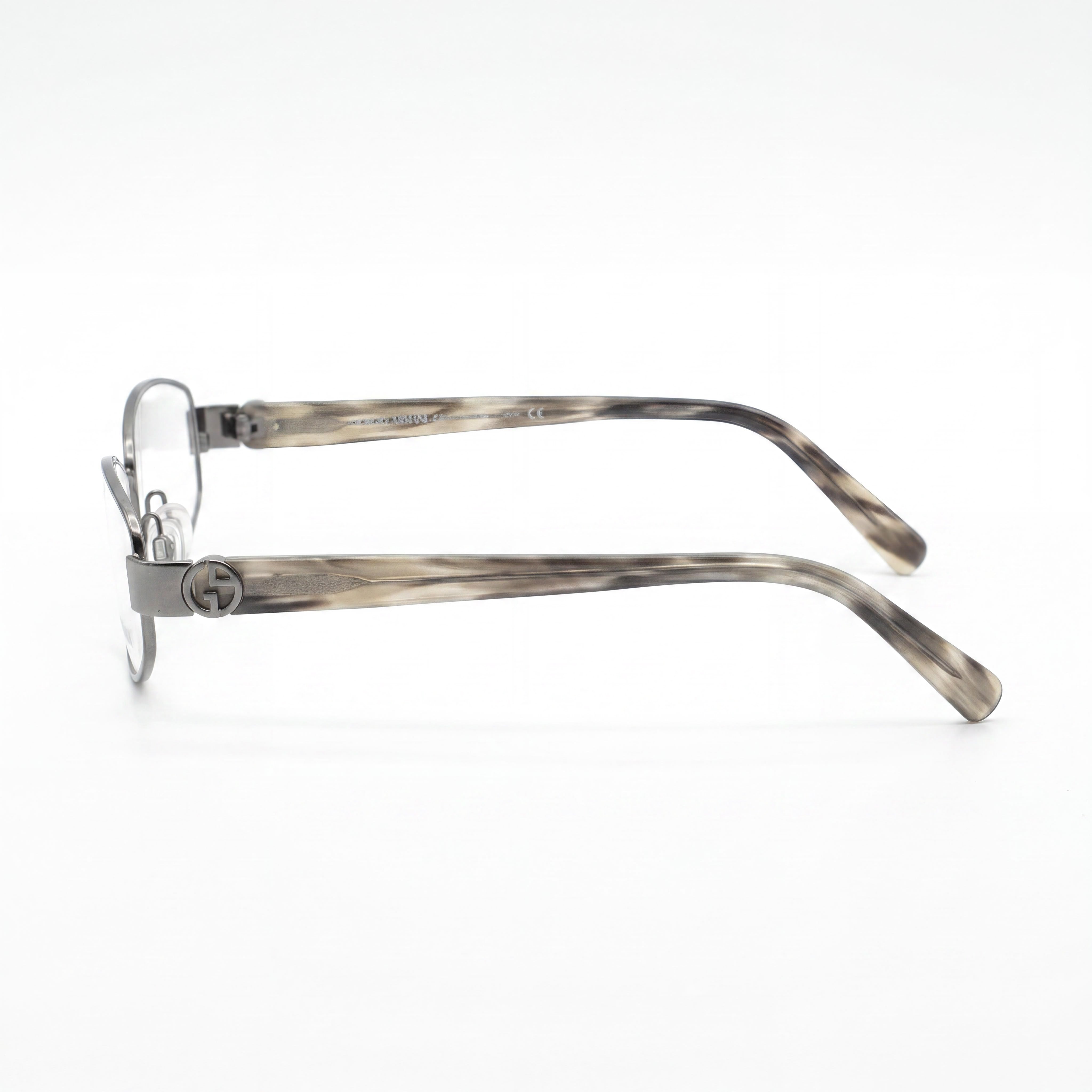 GIORGIO ARMANI GA 420 Men’s Blue Metal Eyeglasses Frame, Lens Width 51mm, Bridge Width 16mm, Temple Length 135mm, Photo 2
