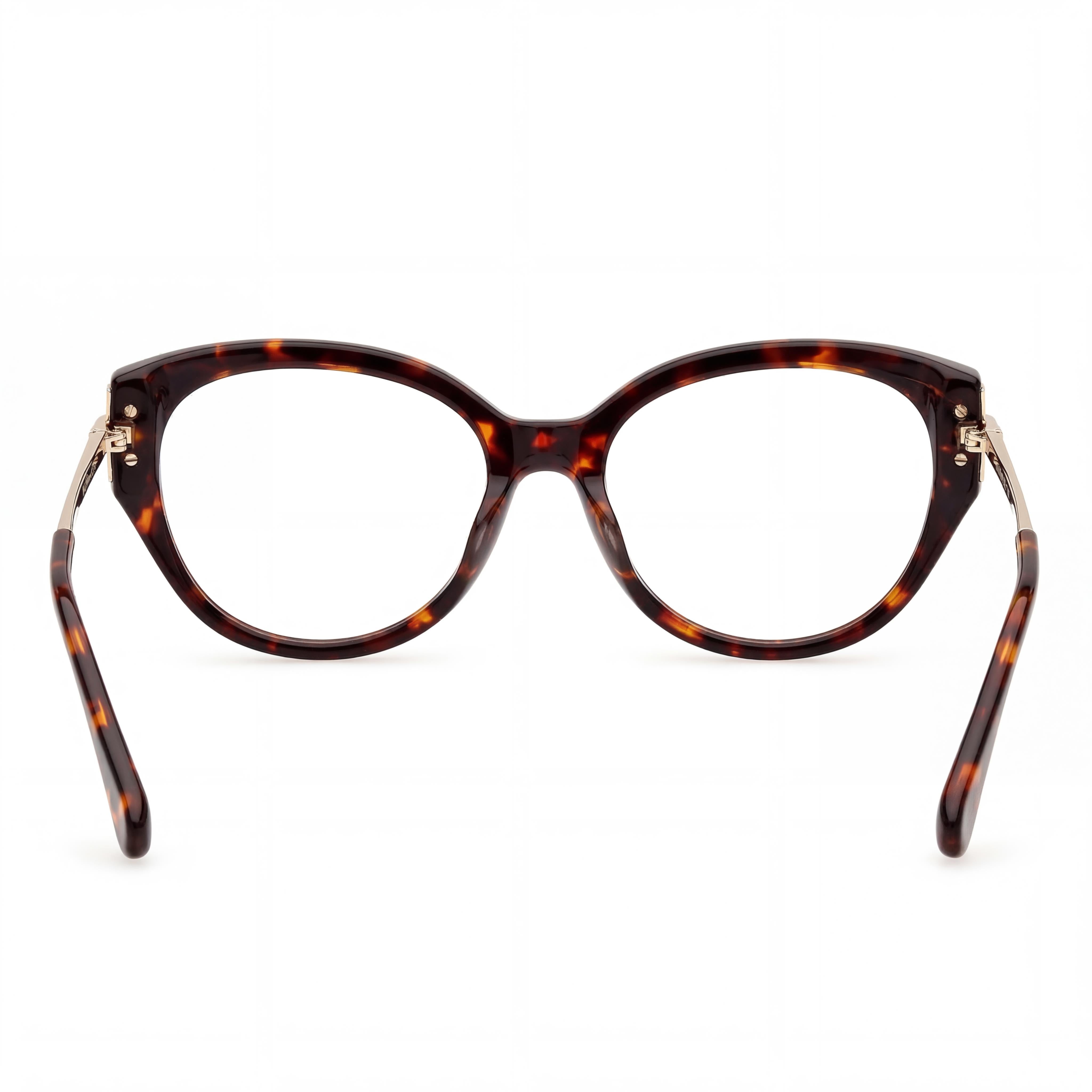 MaxMara Mm5116 Women's Sunglasses, Plastic Frame in Dark Havana Shiny Pale Gold, 52mm, Photo 3