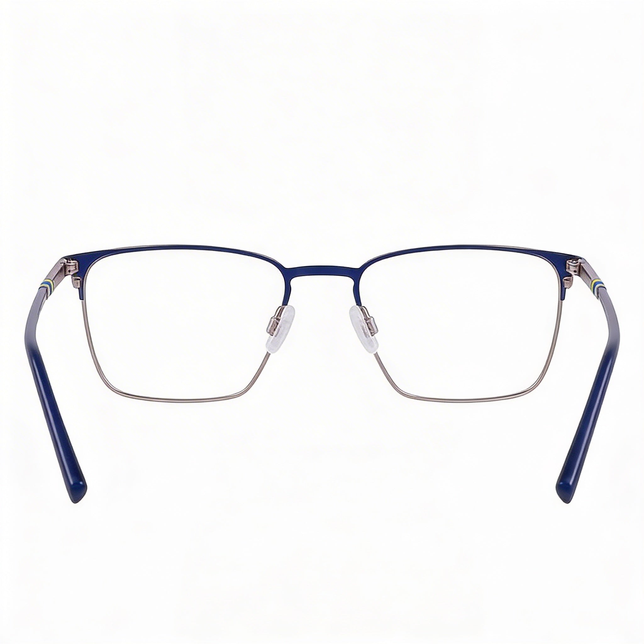 Nautica Women's Matte Navy Optical Eyeglass Frames | Clear Demo Lenses Ready for Custom Prescription, Photo 4
