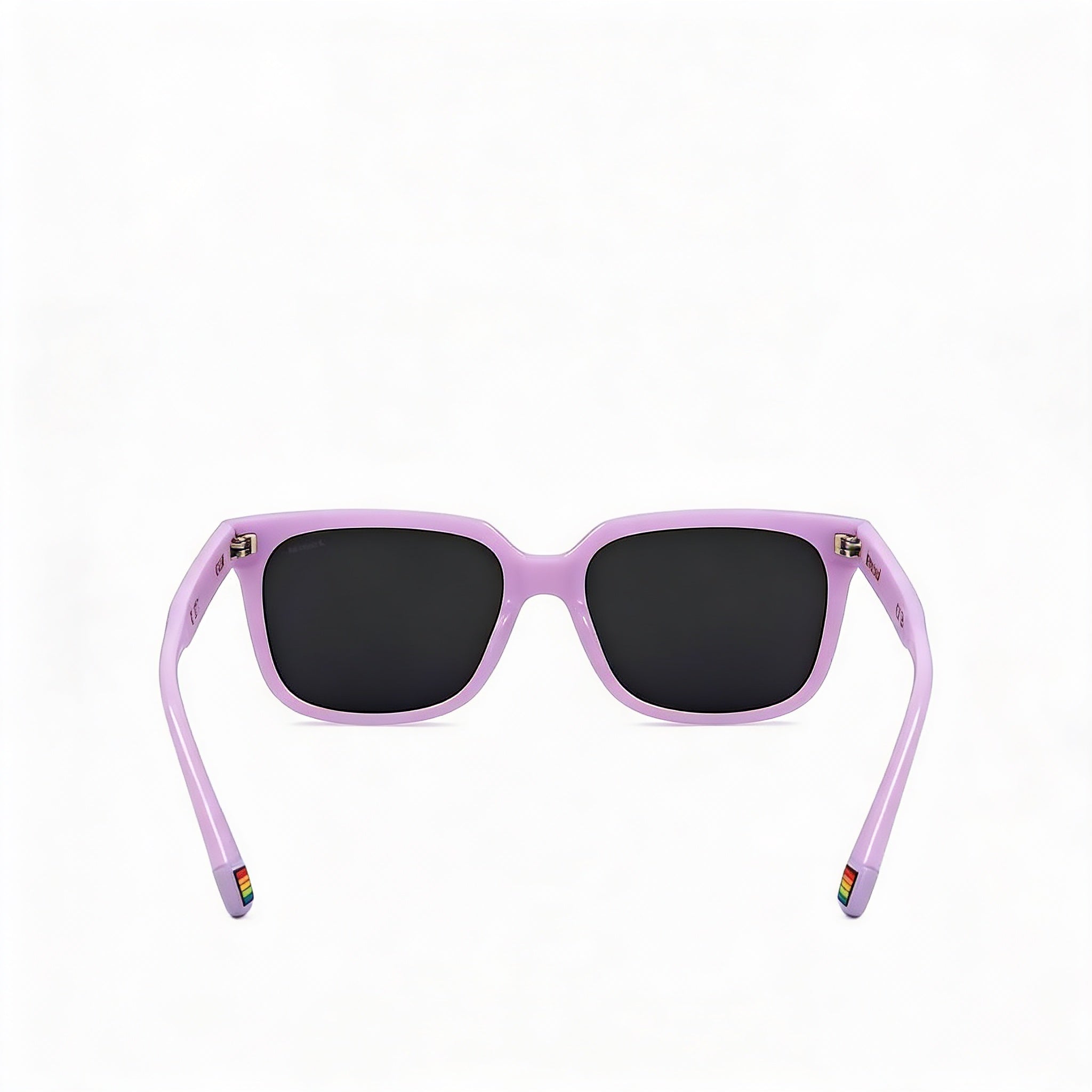 Gafas de sol Polaroid PLD 6191/S unisex, estilo casual, color lila, con montura de policarbonato gris, polarizadas y con protección UV, 54 mm, Photo 3