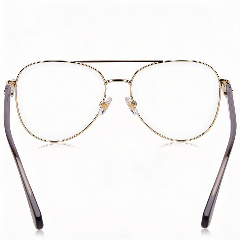 kate spade new york Modern Women's Gold Grey Alloy Steel Frame Polycarbonate Lens UV Protection Sunglasses 52mm