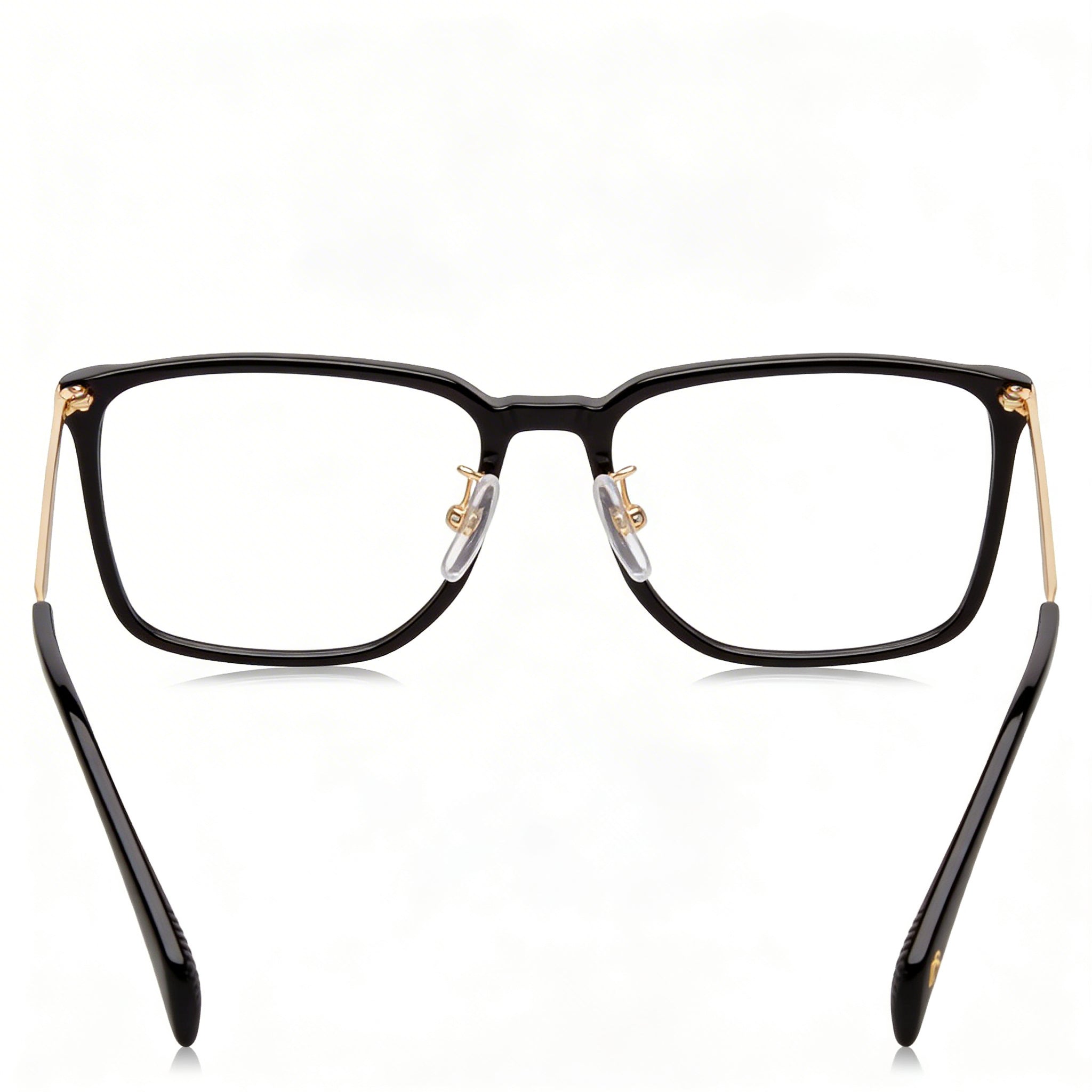 David Beckham Db 1110/G Unisex Black Gold Magnesium Frame Polycarbonate Lens Non-polarised Eyeglasses 55mm, Photo 3