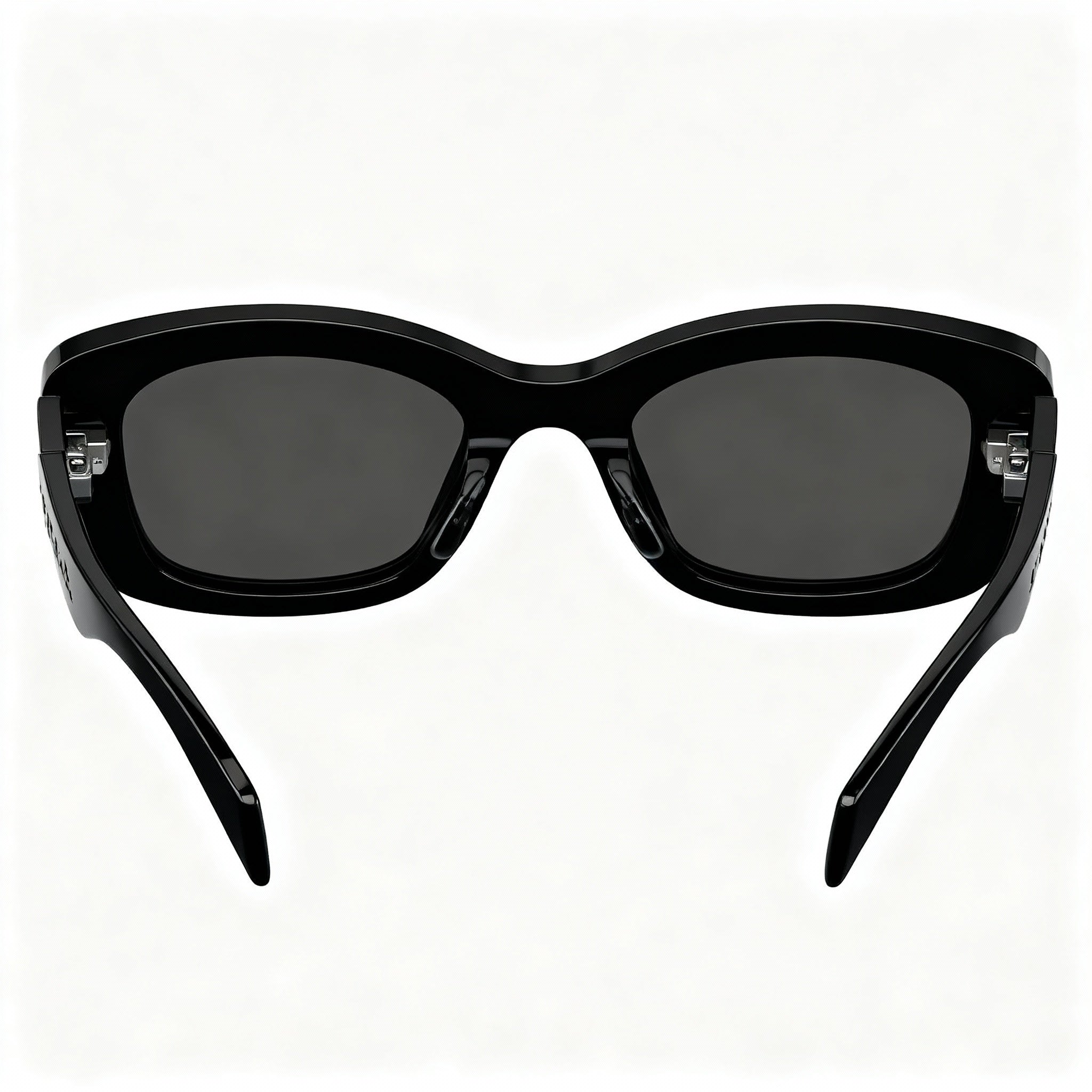 Prada Modern Women's Multicolor Acetate Frame Dark Grey Non-Polarized UV Protection Sunglasses 54-23-145, Photo 4