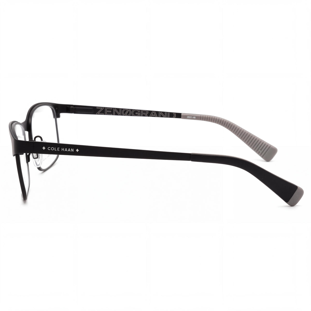 Cole Haan Ch4022 Ch 4022 Men's Metal Matte Black 54mm Eyeglasses, Photo 2