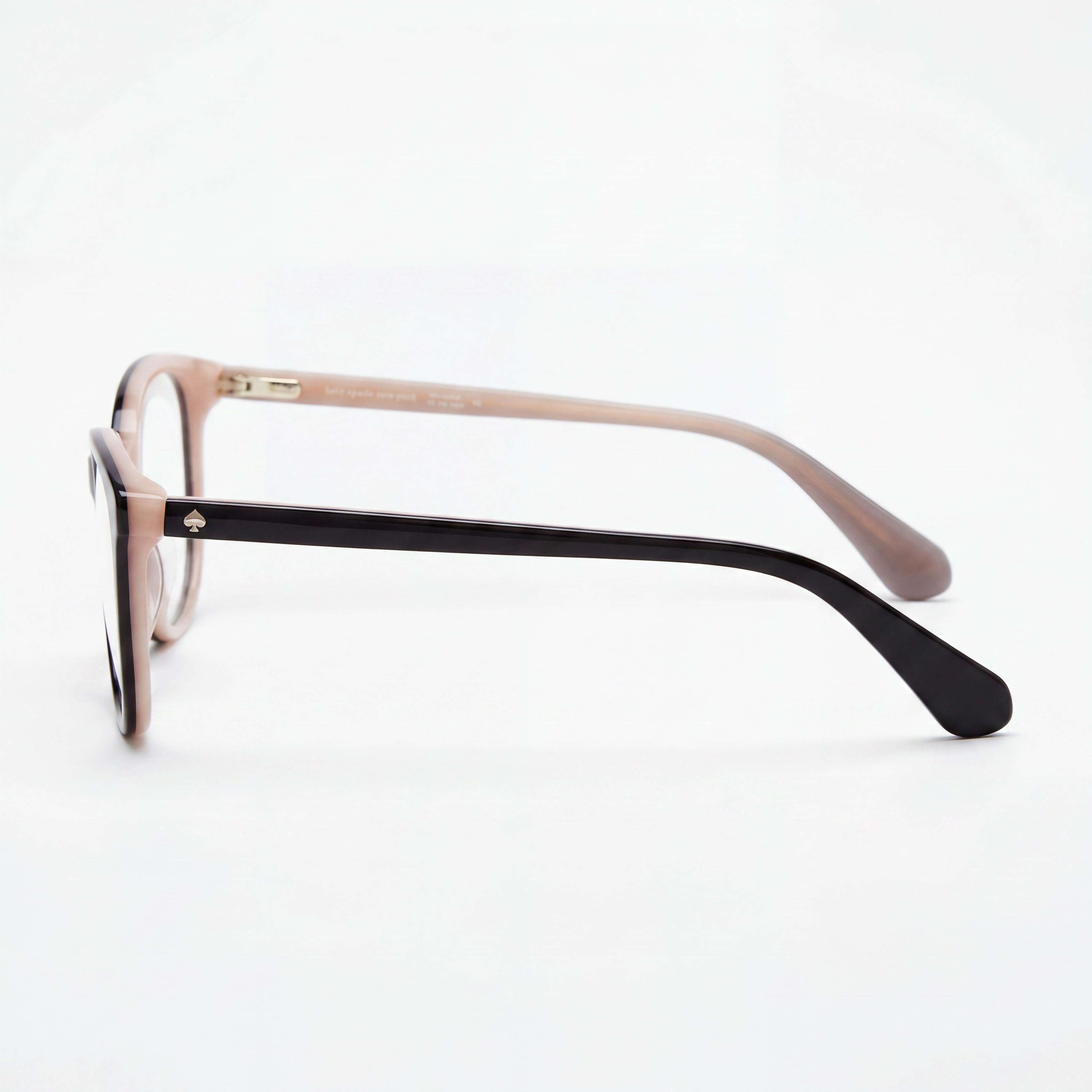 kate spade new york Modern Men's Black Plastic Frame Polarized Polycarbonate Lens Eyewear 47mm, Photo 2