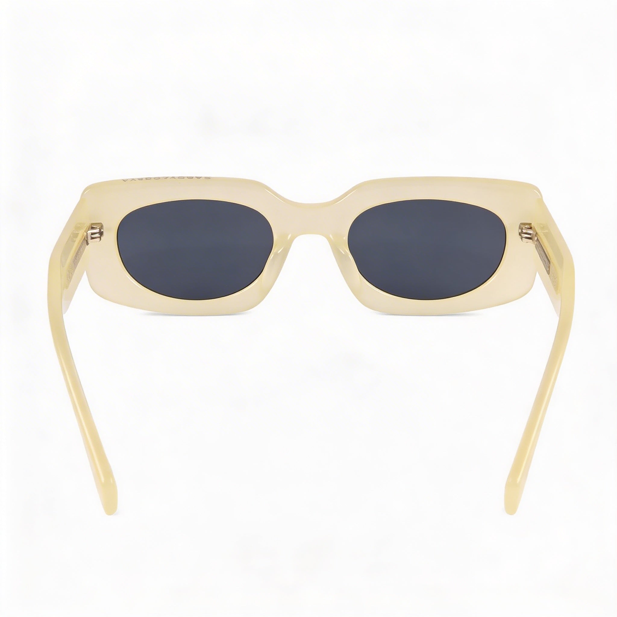 Marc Jacobs Casual Women's Frosted Yellow Acetate Frame with Yellow Polycarbonate Lenses UV Protection 50mm Sunglasses, Photo 4