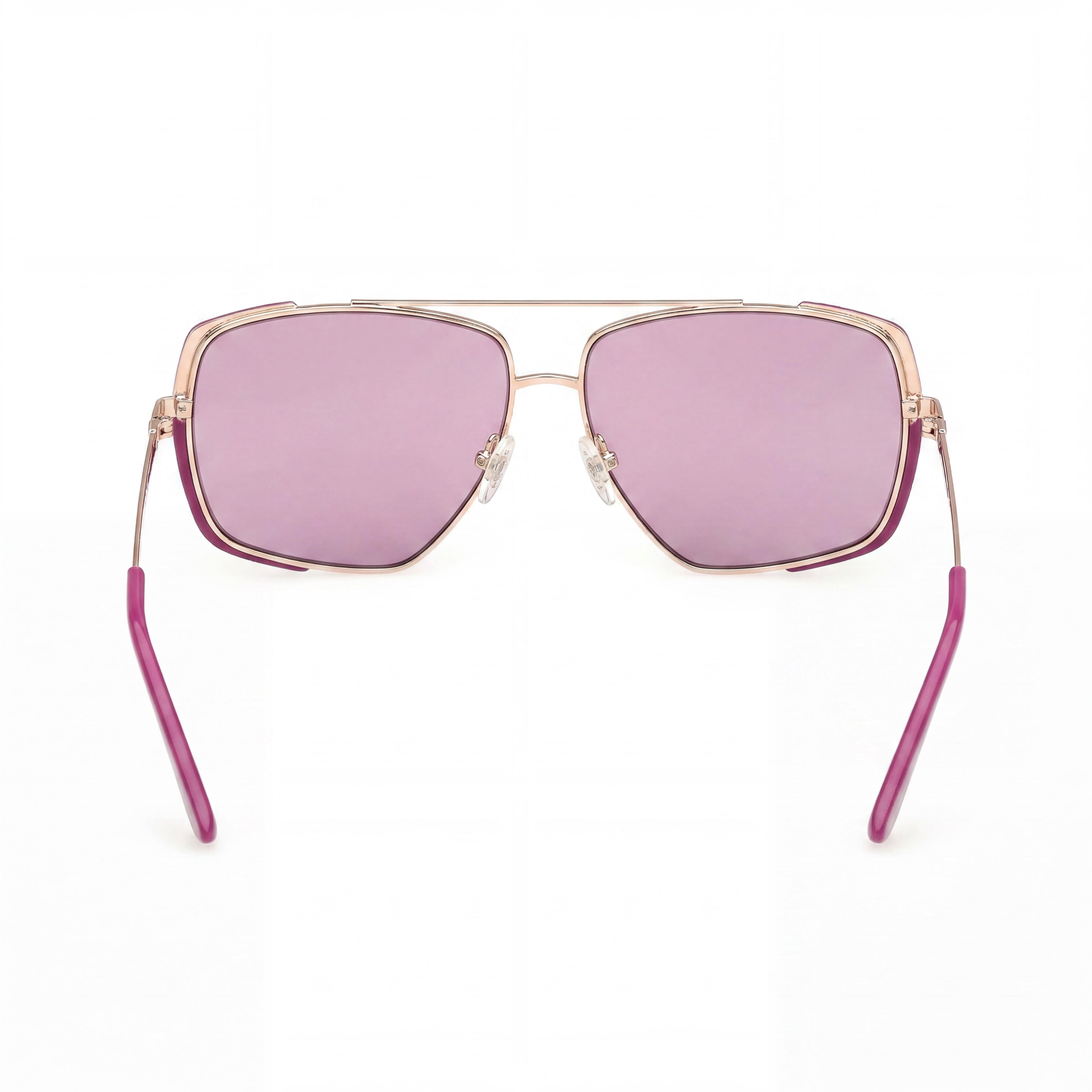 GUESS Casual Collection GU00220 Women's Metal Sunglasses Matte Violet UV 400 Protection 62-12-140, Photo 4