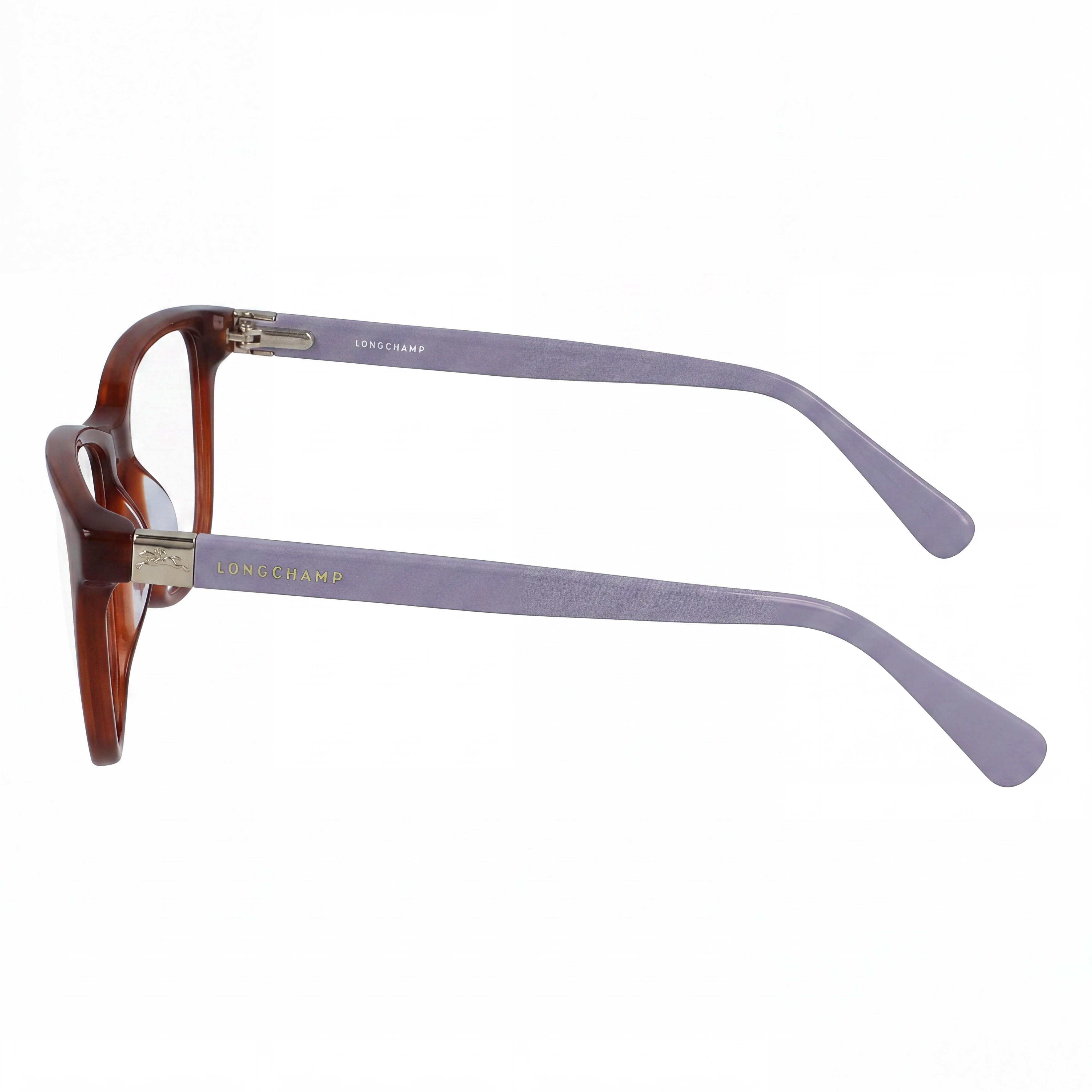 Gafas de mujer Longchamp LO2647 41535 cuadradas color vino y lila, Photo 3