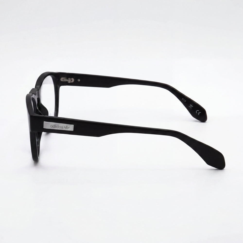 Gafas graduadas Adidas Originals OR5006 para hombre, montura oftálmica inyectada en negro brillante, 54 mm