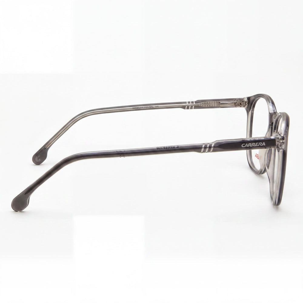 Gafas Unisex Carrera 1131 con Montura de Acetato Gris Transparente y Cristales Grises, Ancho de Lente de 51mm