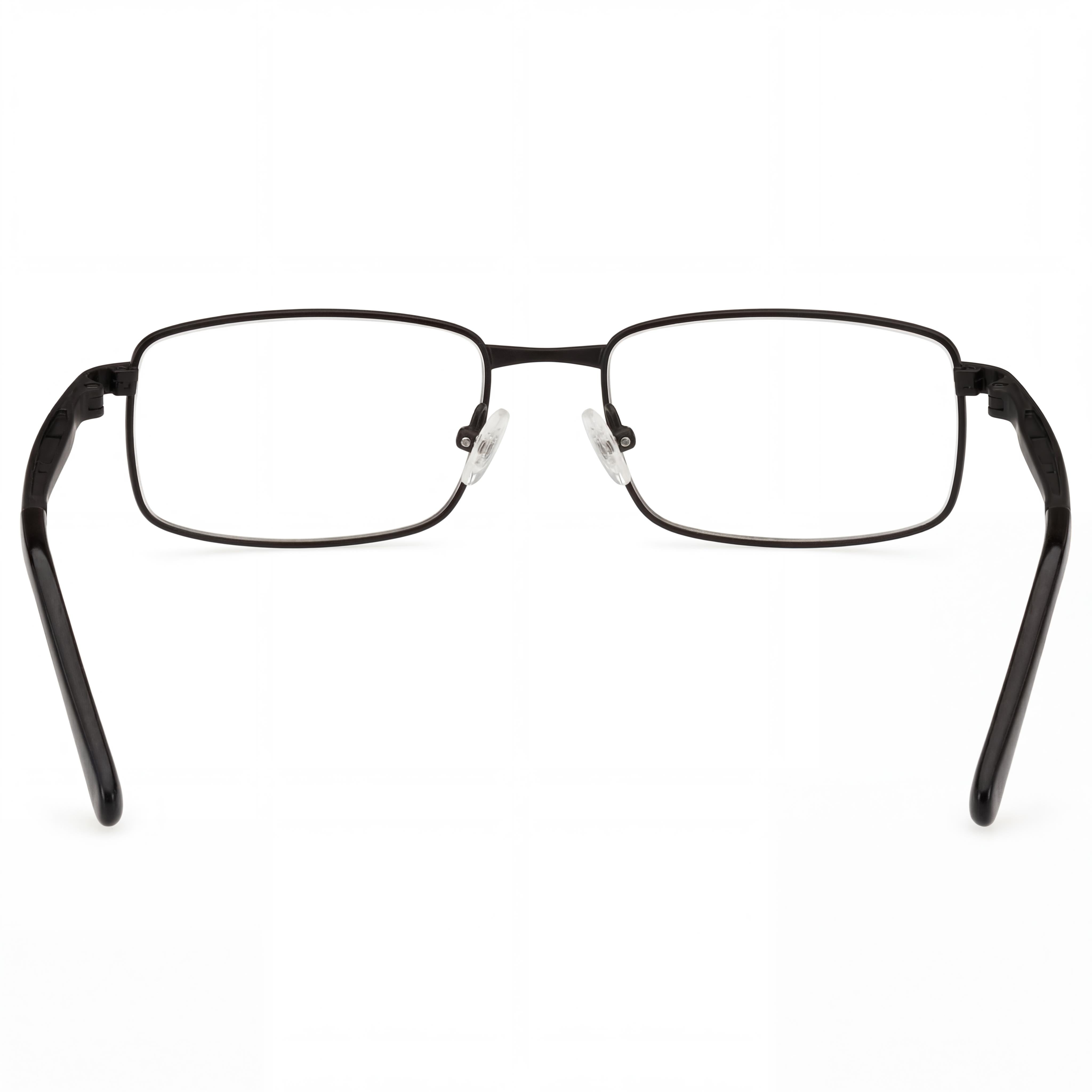 Harley-Davidson Hd9027 Gafas para Hombre con Montura de Titanio Negro Mate y Cristales Transparentes de Policarbonato - Tamaño 55/18/145, Photo 3