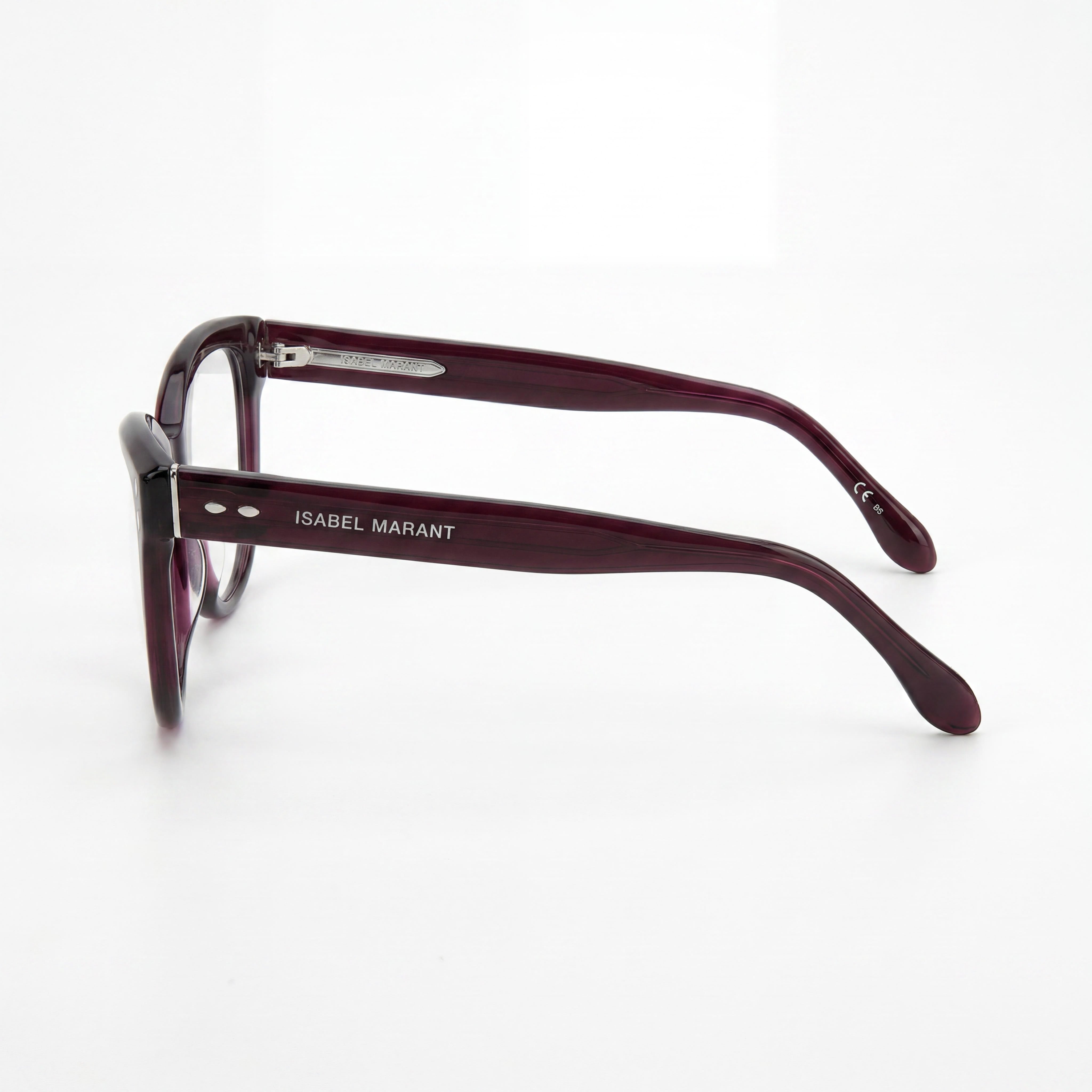 Isabel Marant Im 0089/g Women's Modern Style Sunglasses featuring an Acetate Frame in Plum, 53mm, Photo 2