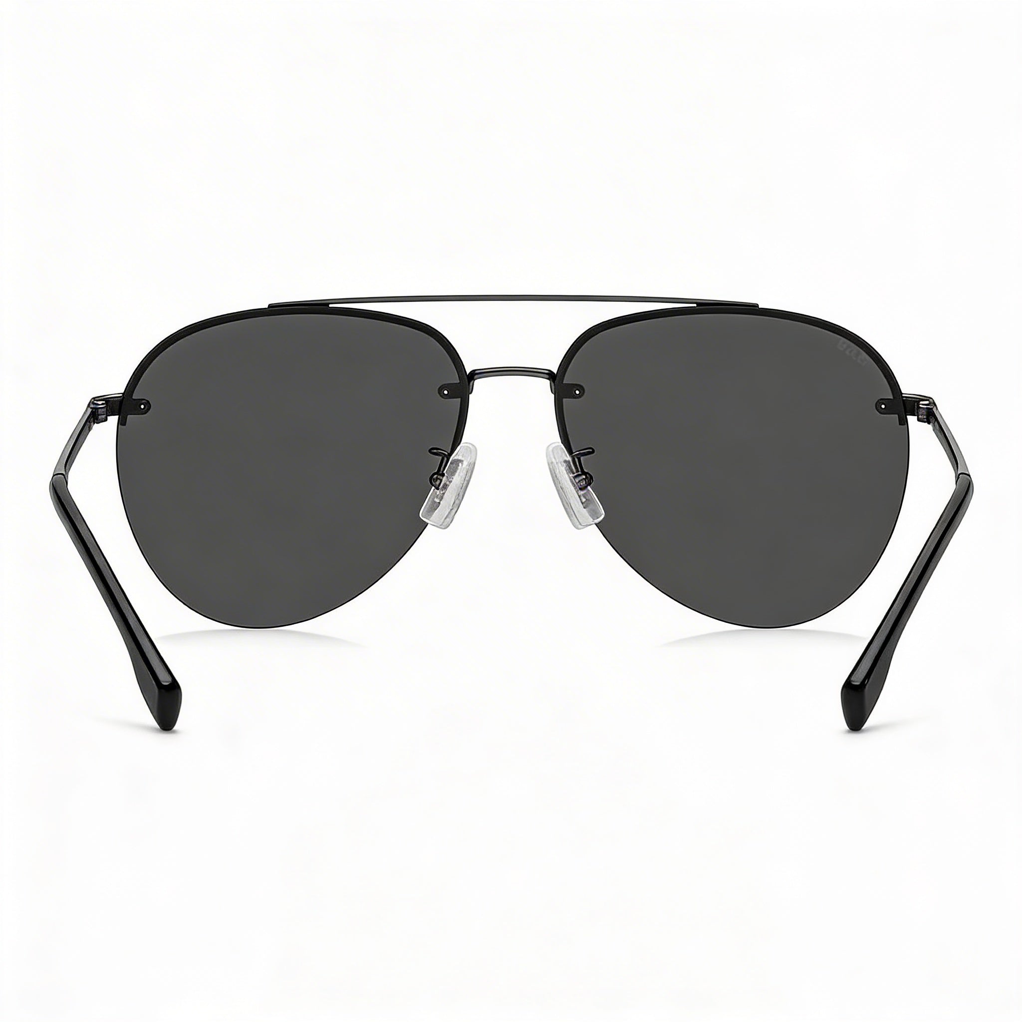 Gafas de sol unisex HUGO BOSS Boss 1537/f/sk Modern Metal Dark Ruth Black de 62 mm, Photo 4