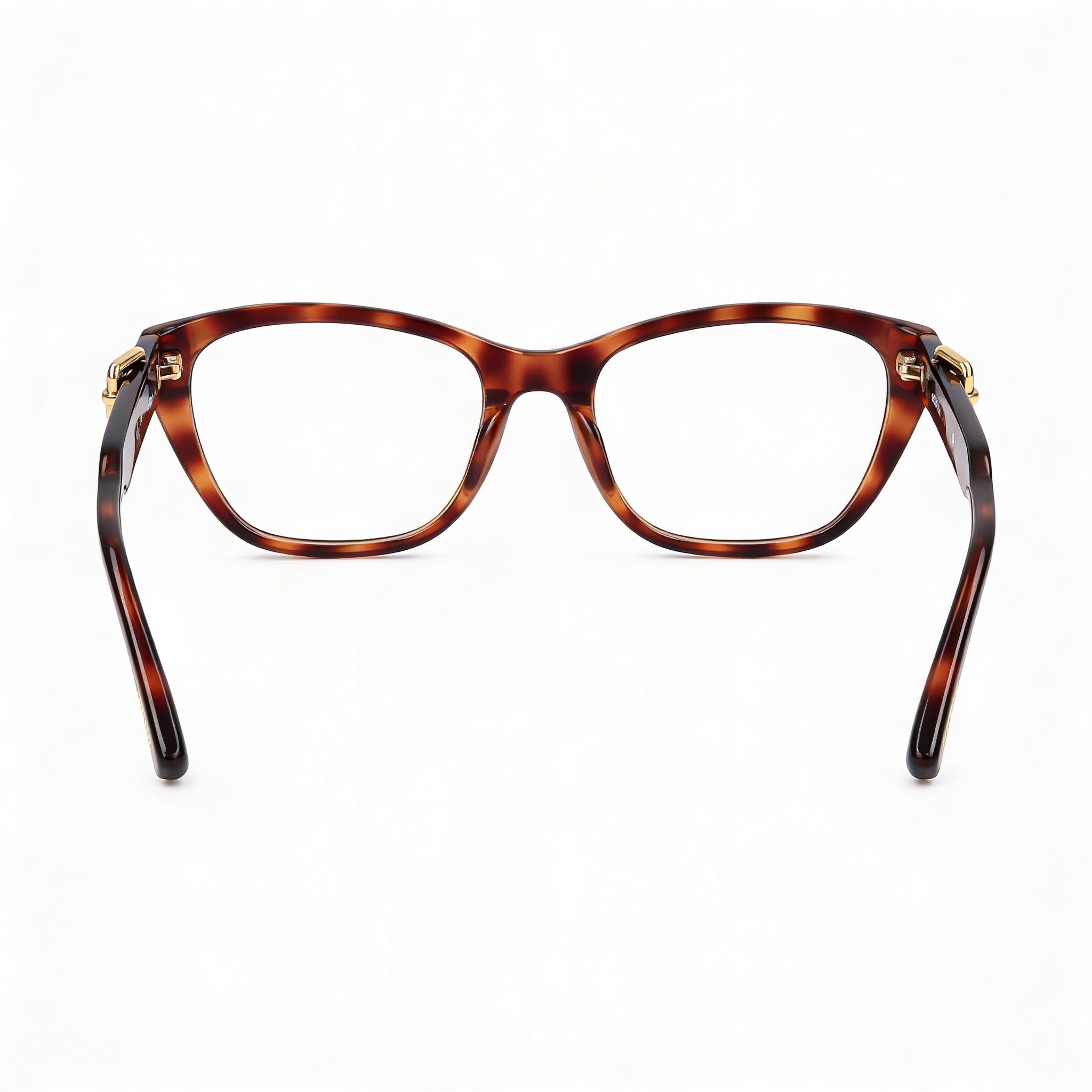 Moschino Modern Acetate Frame Glasses for Women, Havana Color Finish, 51mm Lens Width, Photo 3